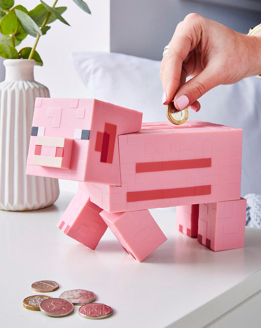 Minecraft Pig Money Box