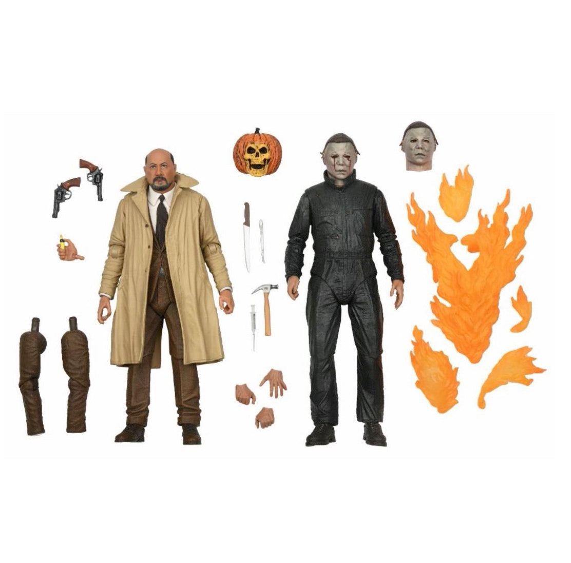 Halloween 2 Michael Myers And Dr Loomis - 2 Pack 7