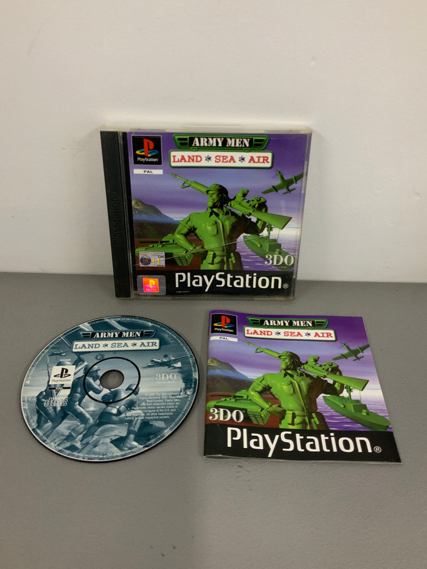 Army Men Land Sea Air Playstation 1
