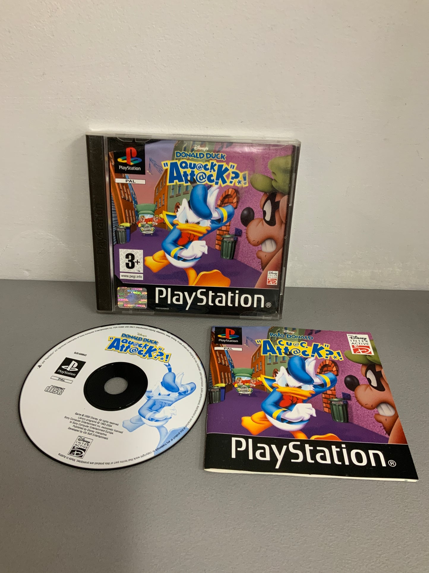 Disneys Donald Duck Quack Attack Playstation 1