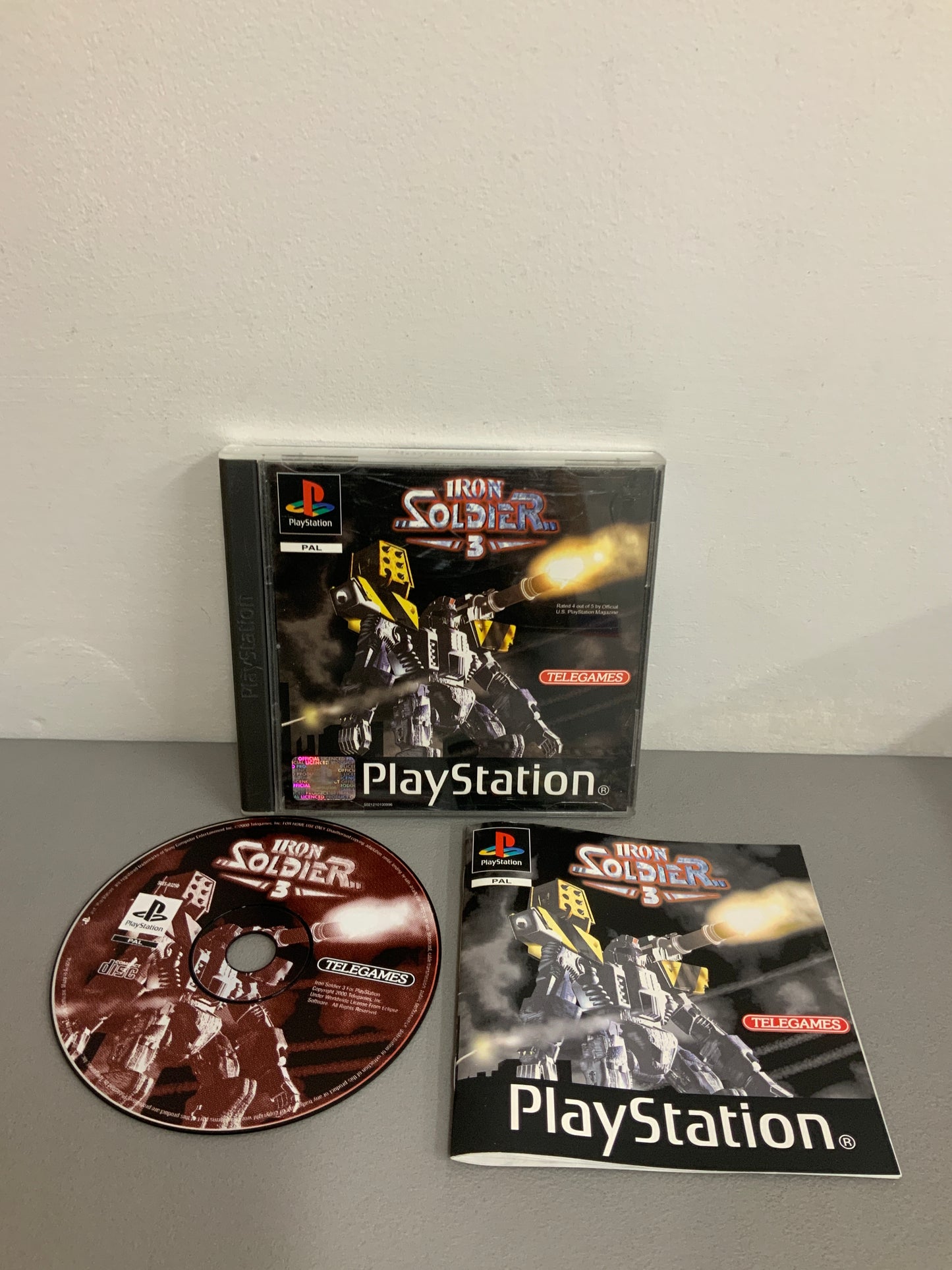 Iron Soldier 3 Playstation1