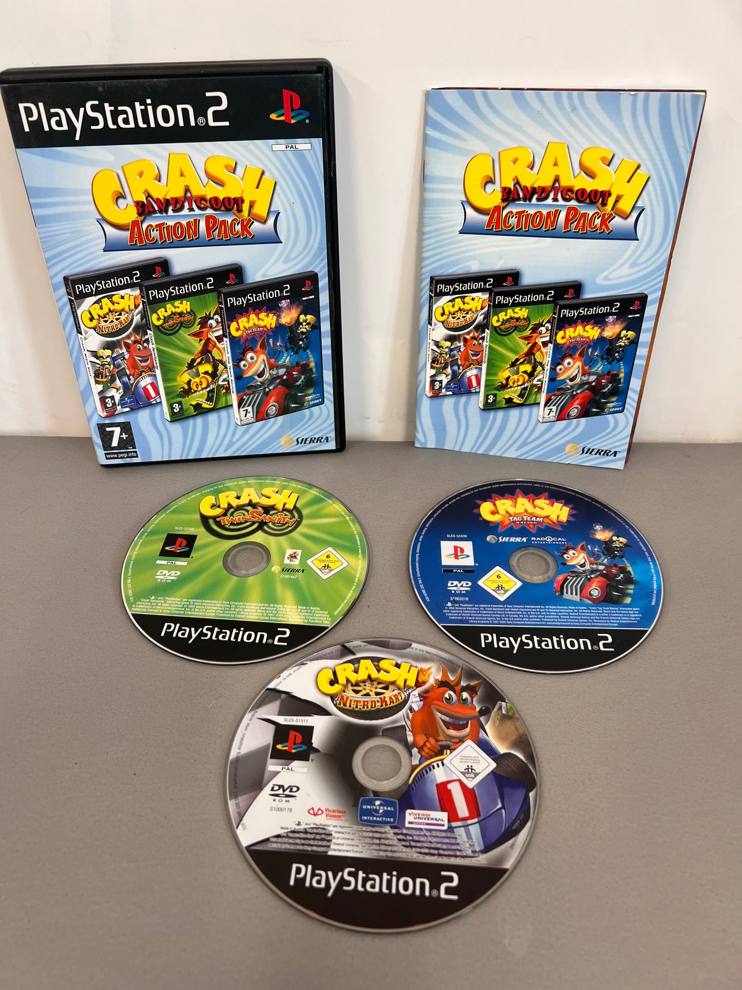 Crash Bandicoot Action Pack Playstation 2