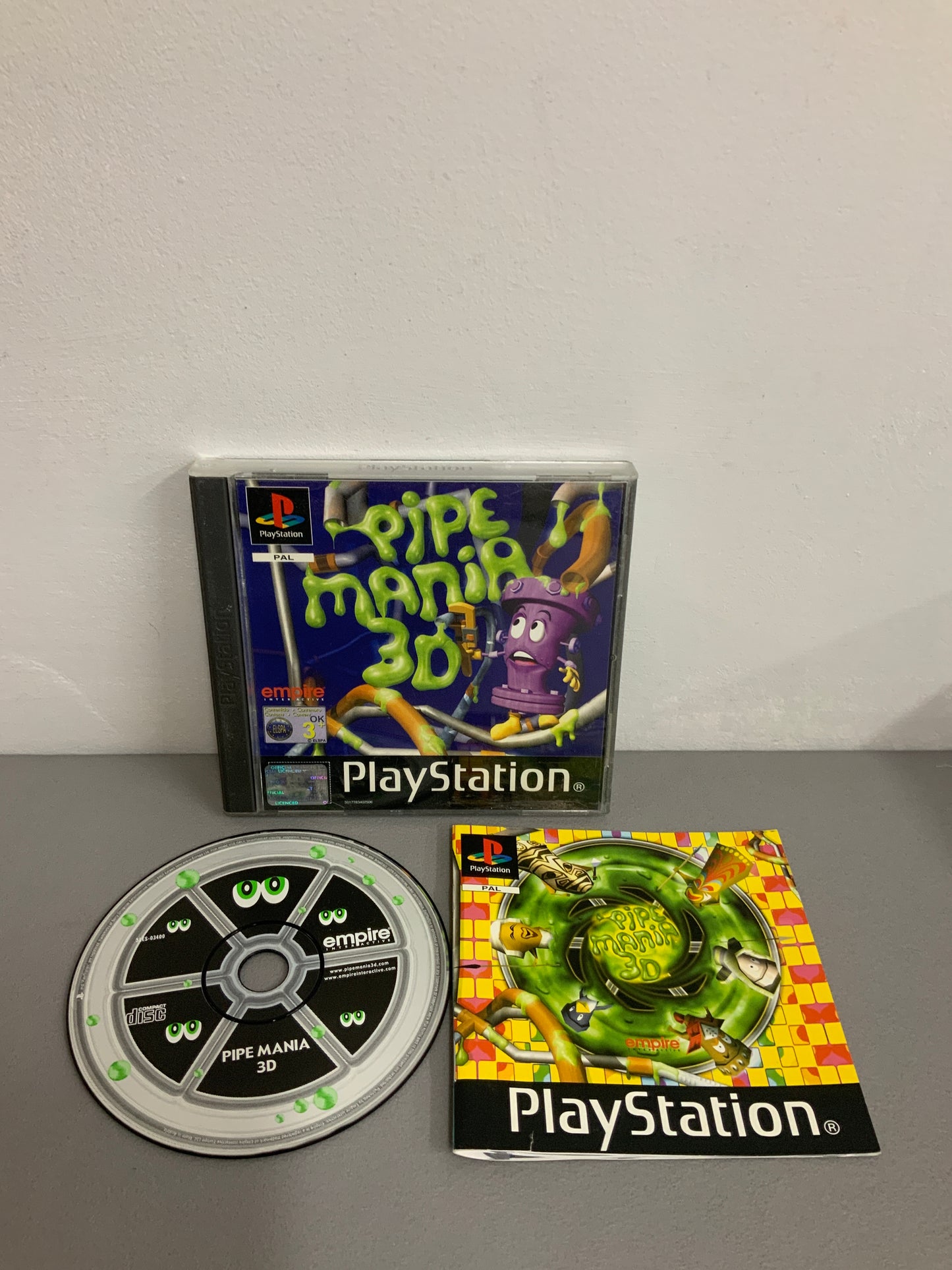 Pipe Mania 3D Playstation 1