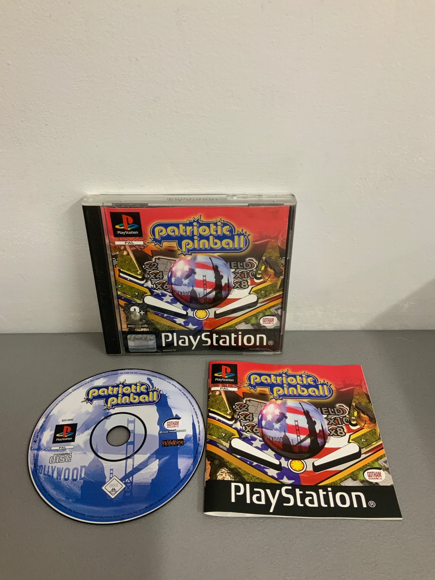 Patriotic Pinball Playstation 1