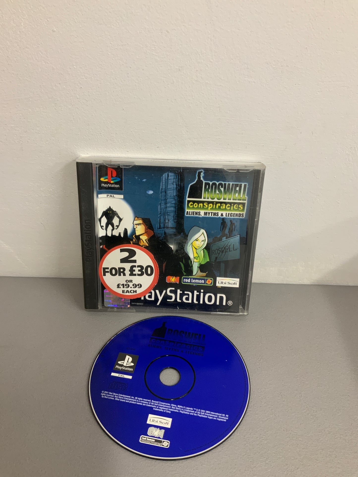 Roswell Conspiracies Playstation 1