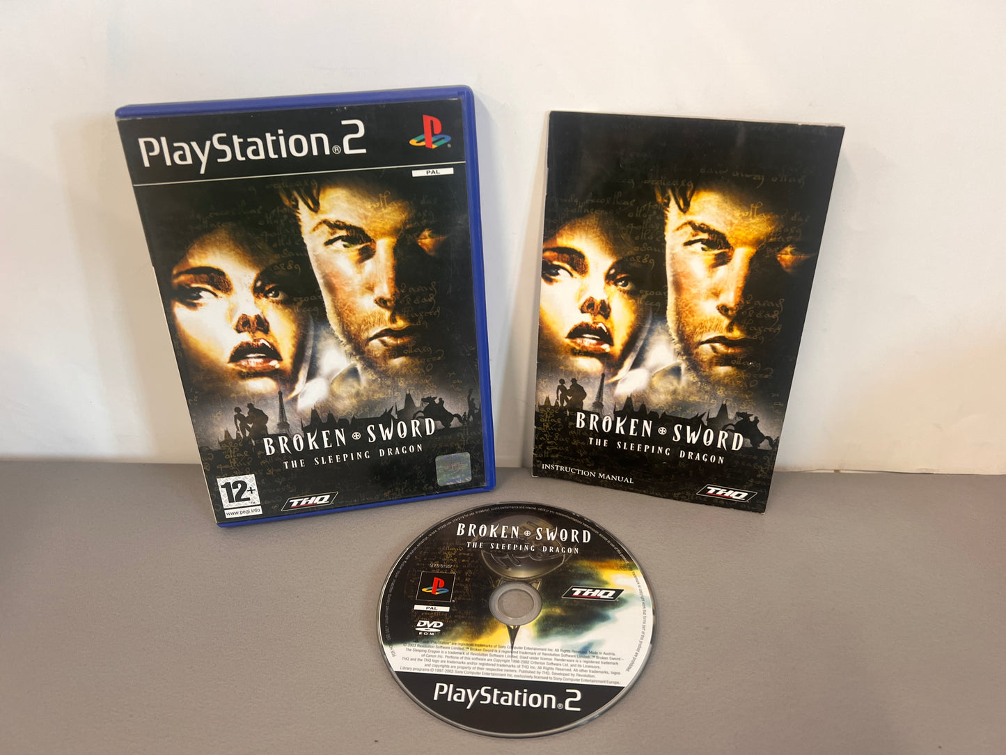 Broken Sword The Sleeping Dragon Playstation 2