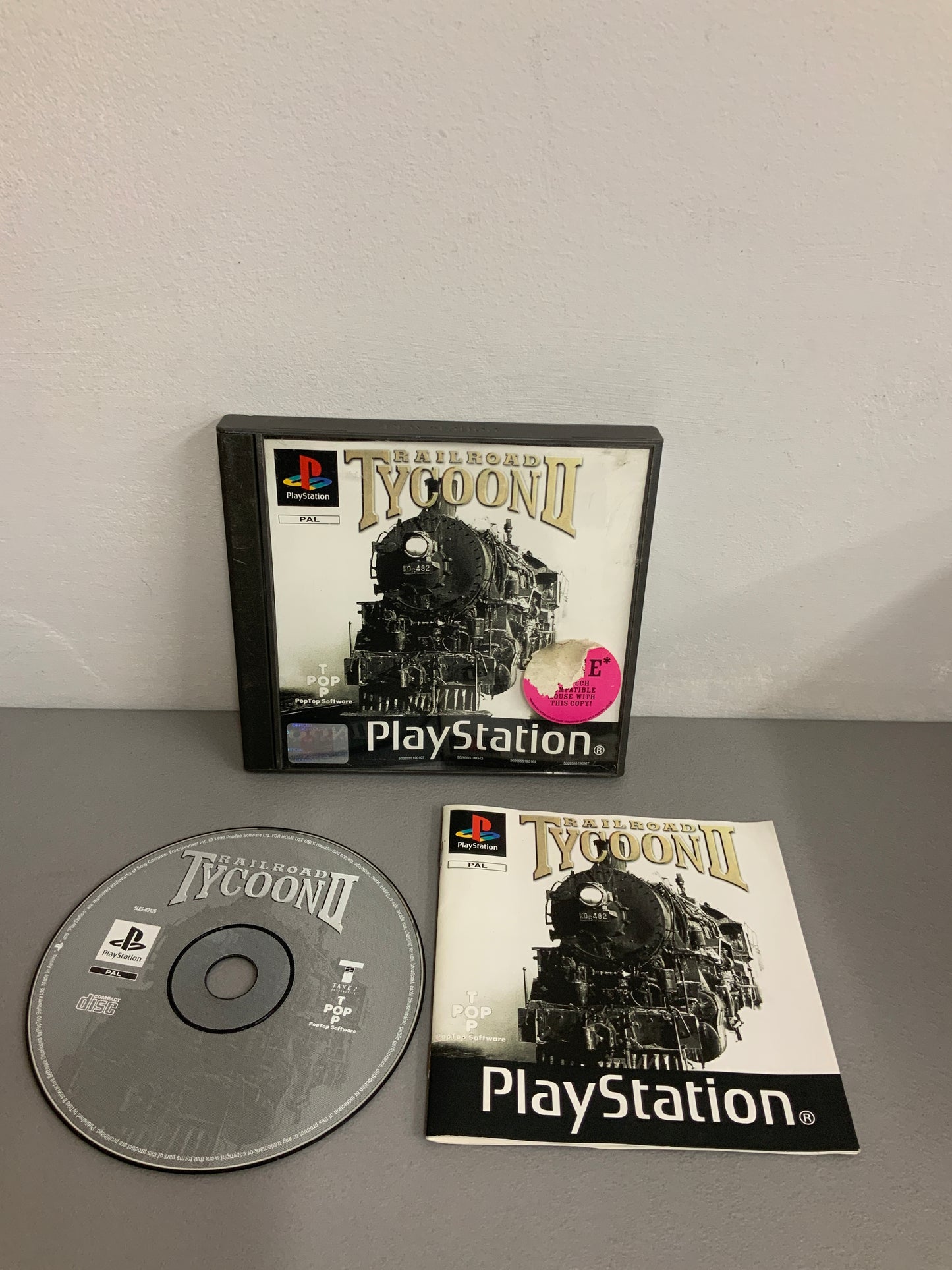 Railroad Tycoon II 2 Playstation 1