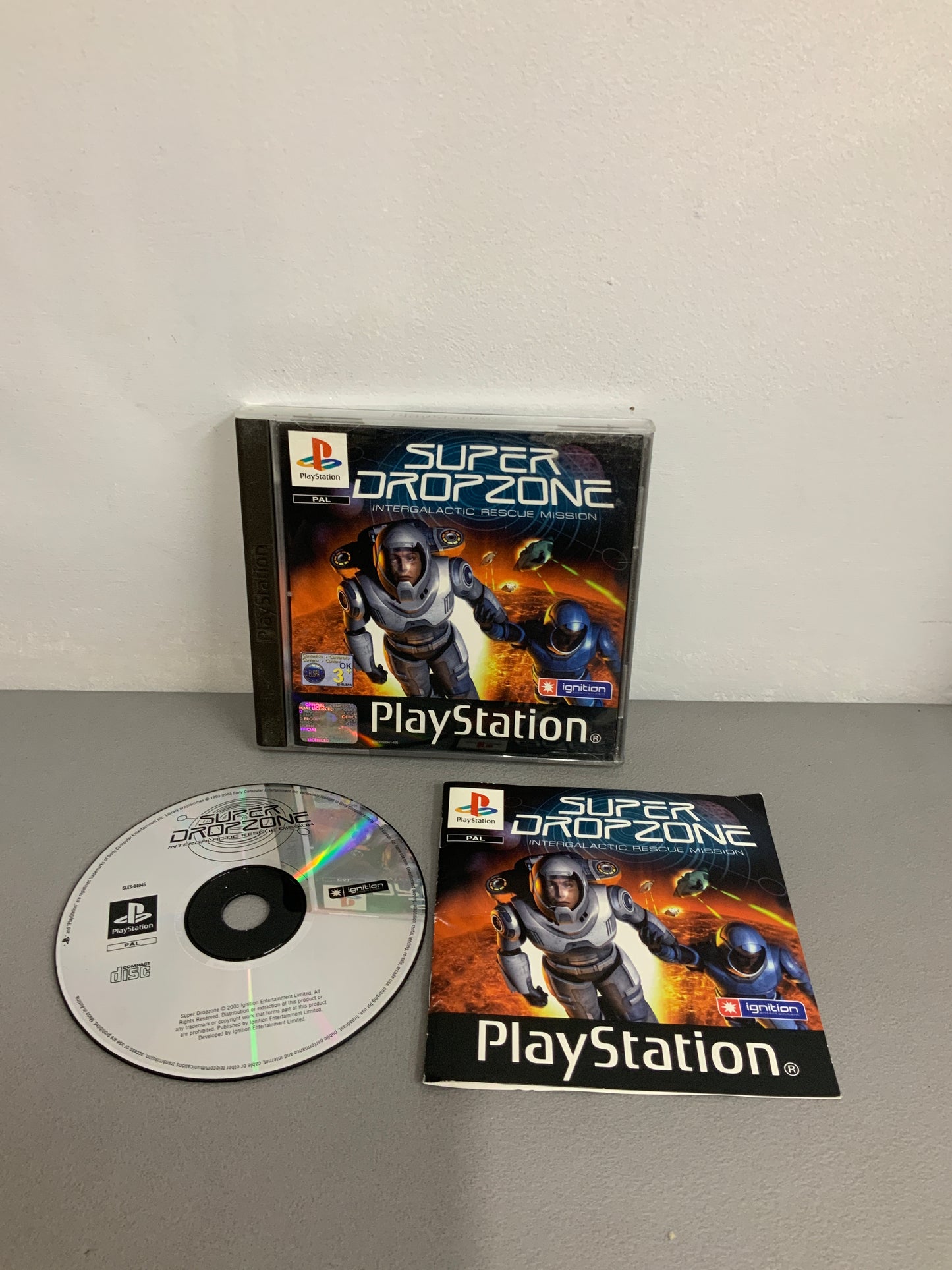 Super Dropzone Playstation 1