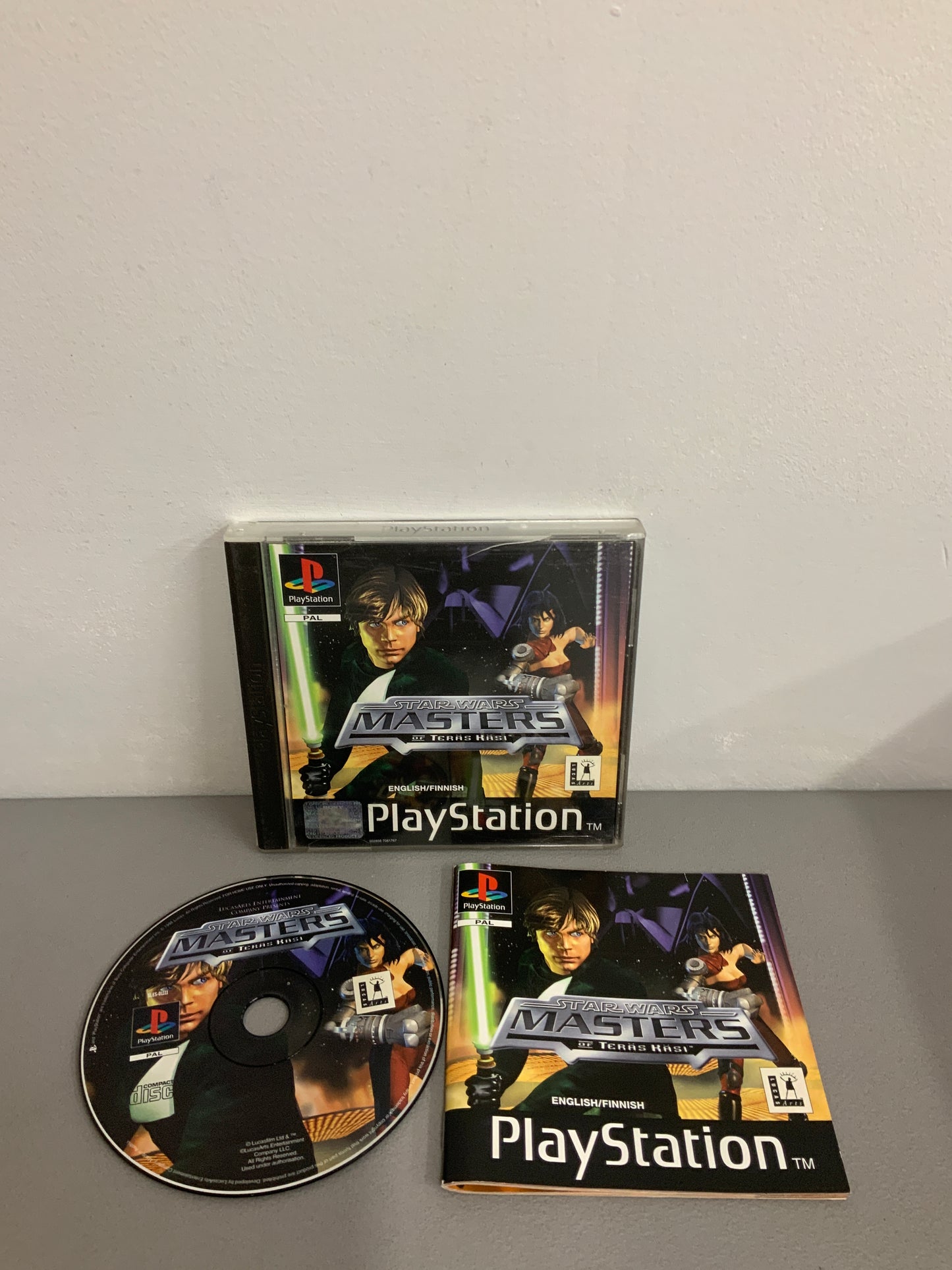 Star Wars Masters Of Teras Kasi Playstation 1