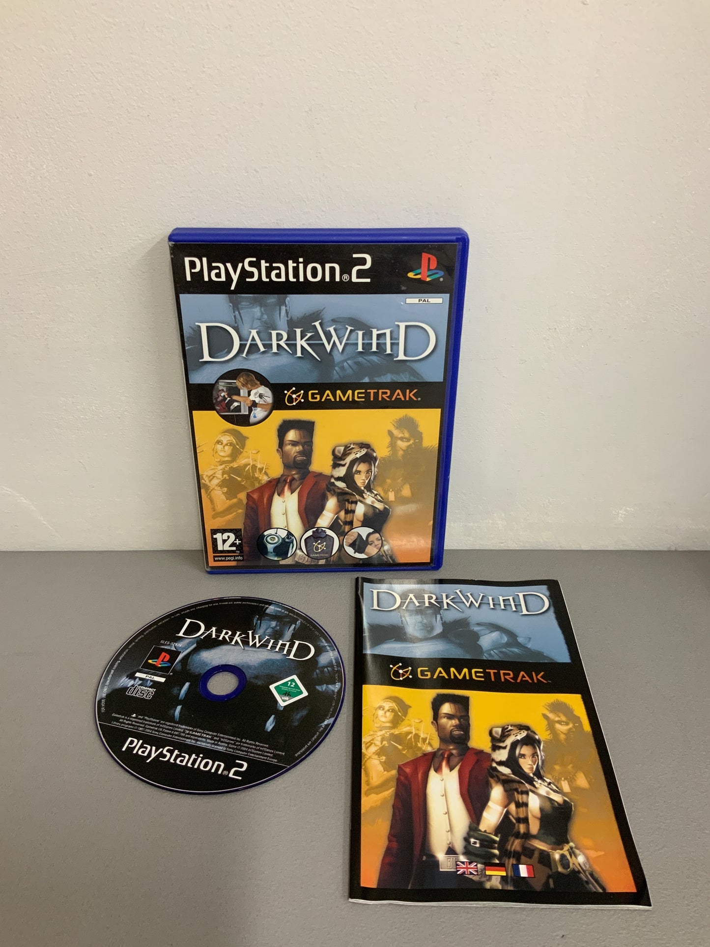 Gametrak Dark Wind Playstation 2