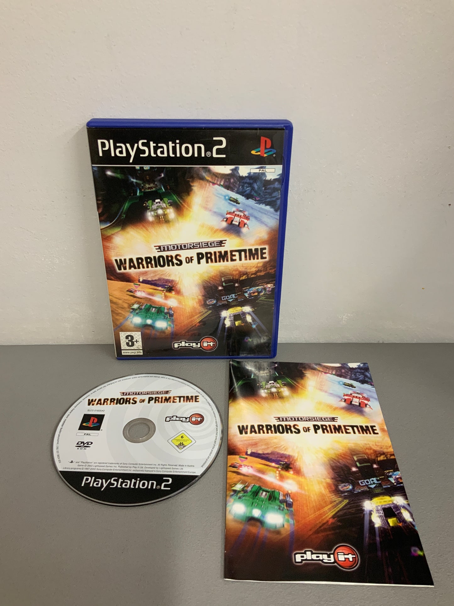 Motorsiege Warriors Of Primetime Playstation 2