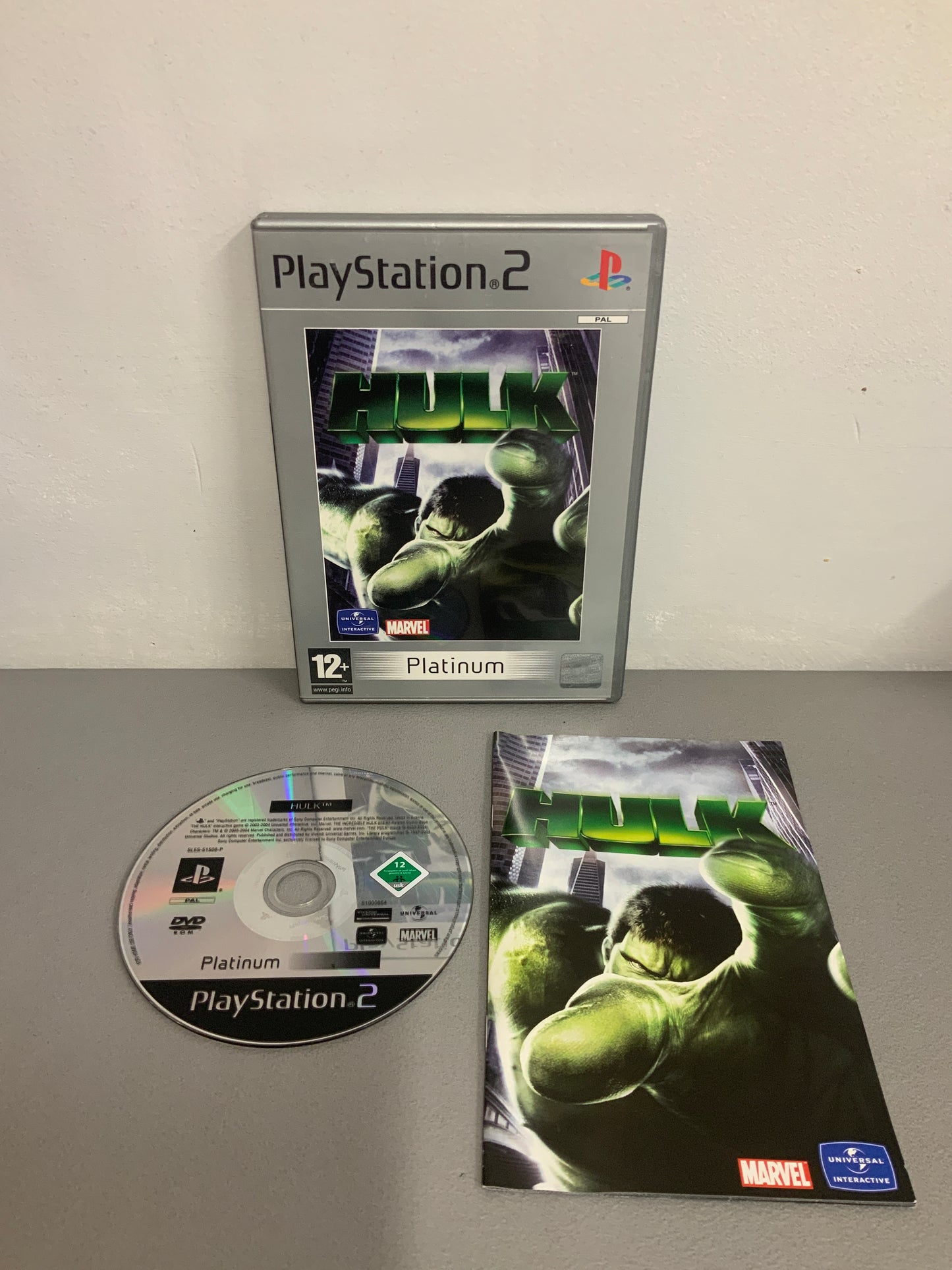 Hulk Playstation 2 Platinum