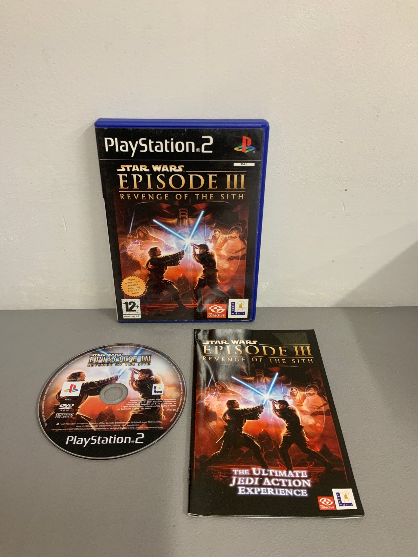 Star Wars Ep III Revenge Of The Sith Playstation 2