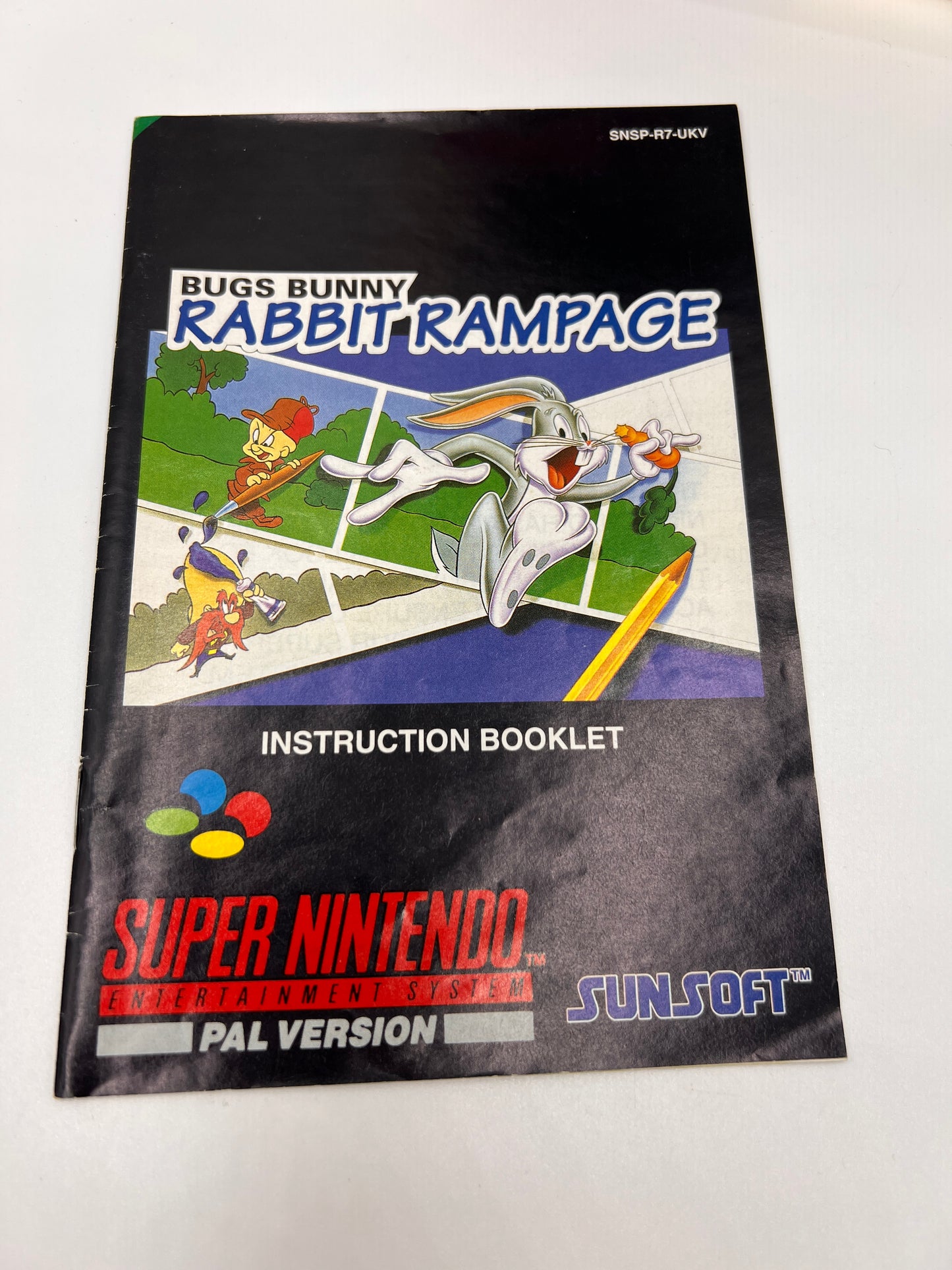 Bugs Bunny Rabbit Rampage Super Nintendo