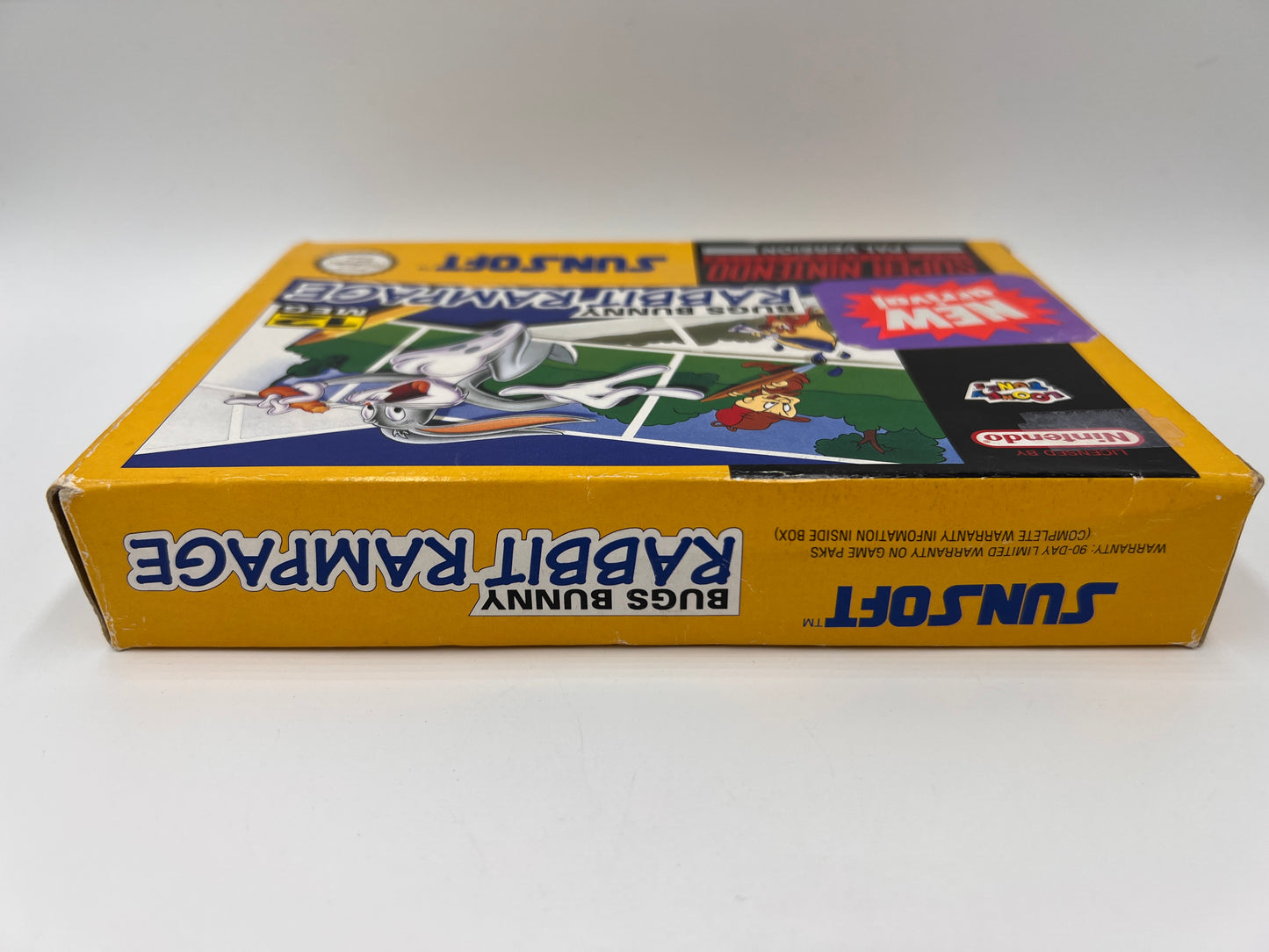 Bugs Bunny Rabbit Rampage Super Nintendo