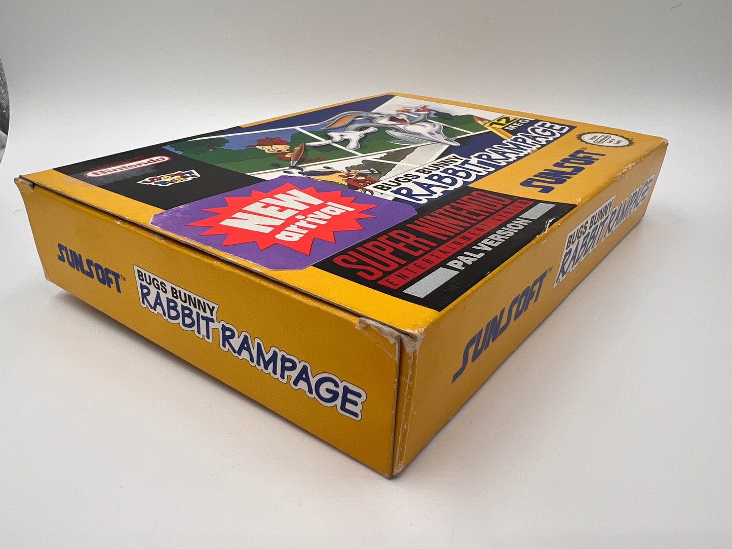 Bugs Bunny Rabbit Rampage Super Nintendo