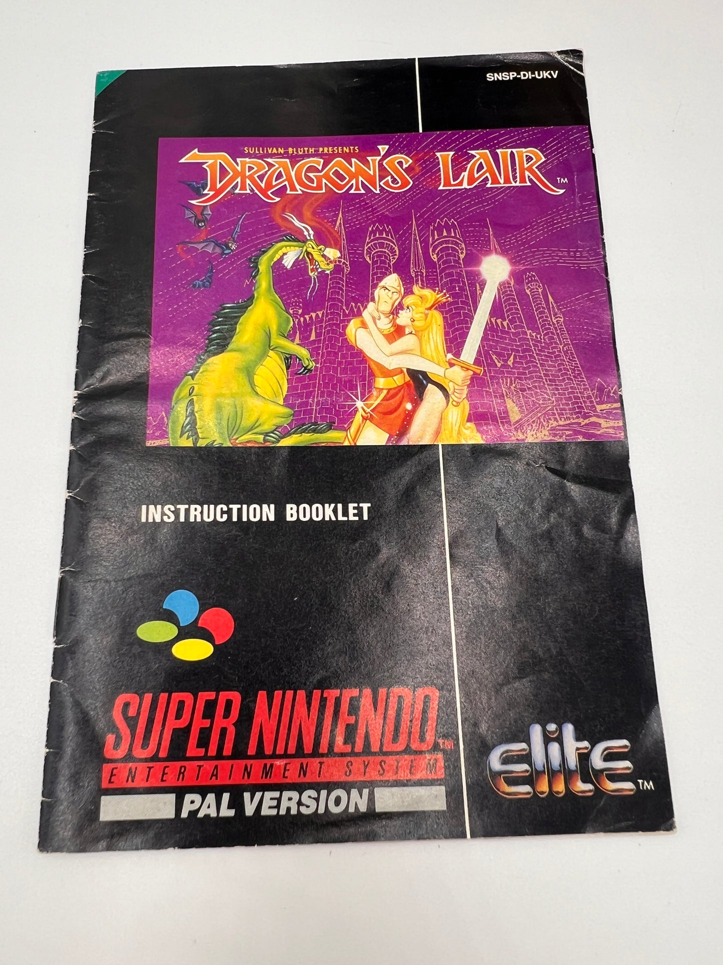 Dragons Lair Super Nintendo