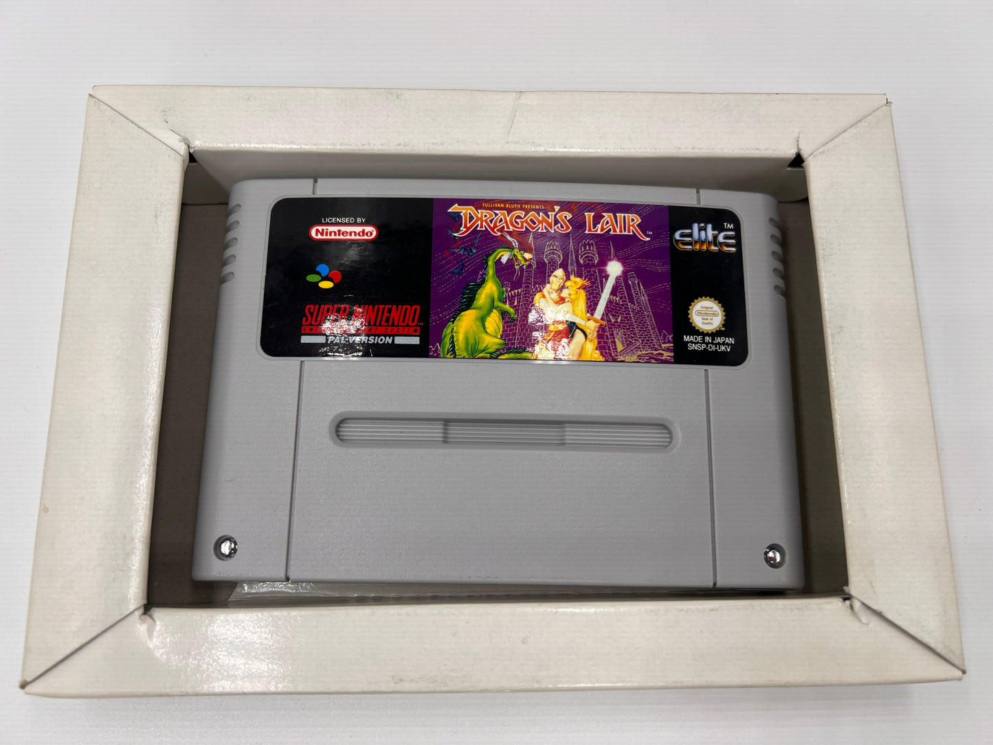 Dragons Lair Super Nintendo