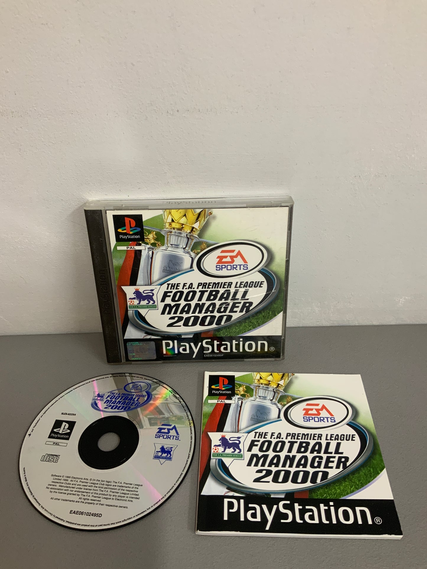 Football Manager 2000 Playstation 1