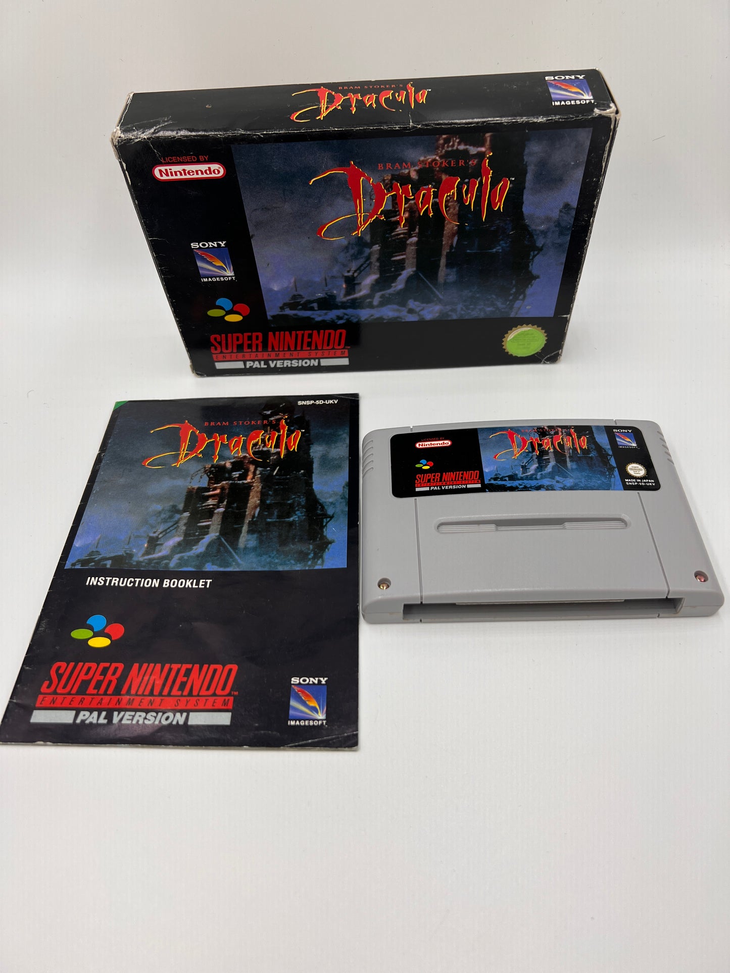 Bram Stokers Dracula Super Nintendo