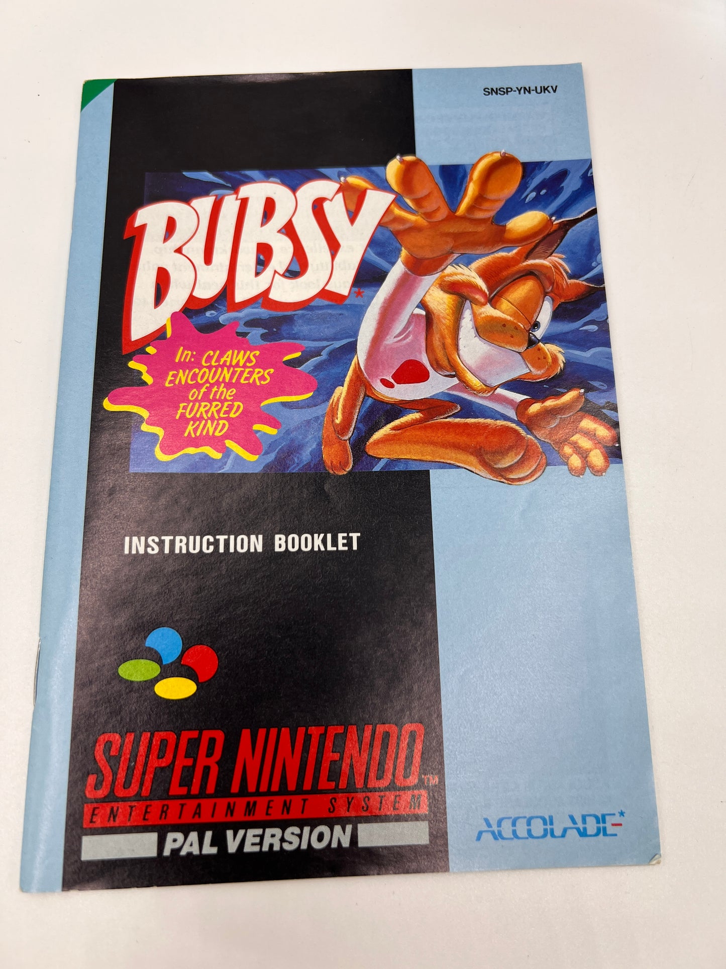 Bubsy Super Nintendo