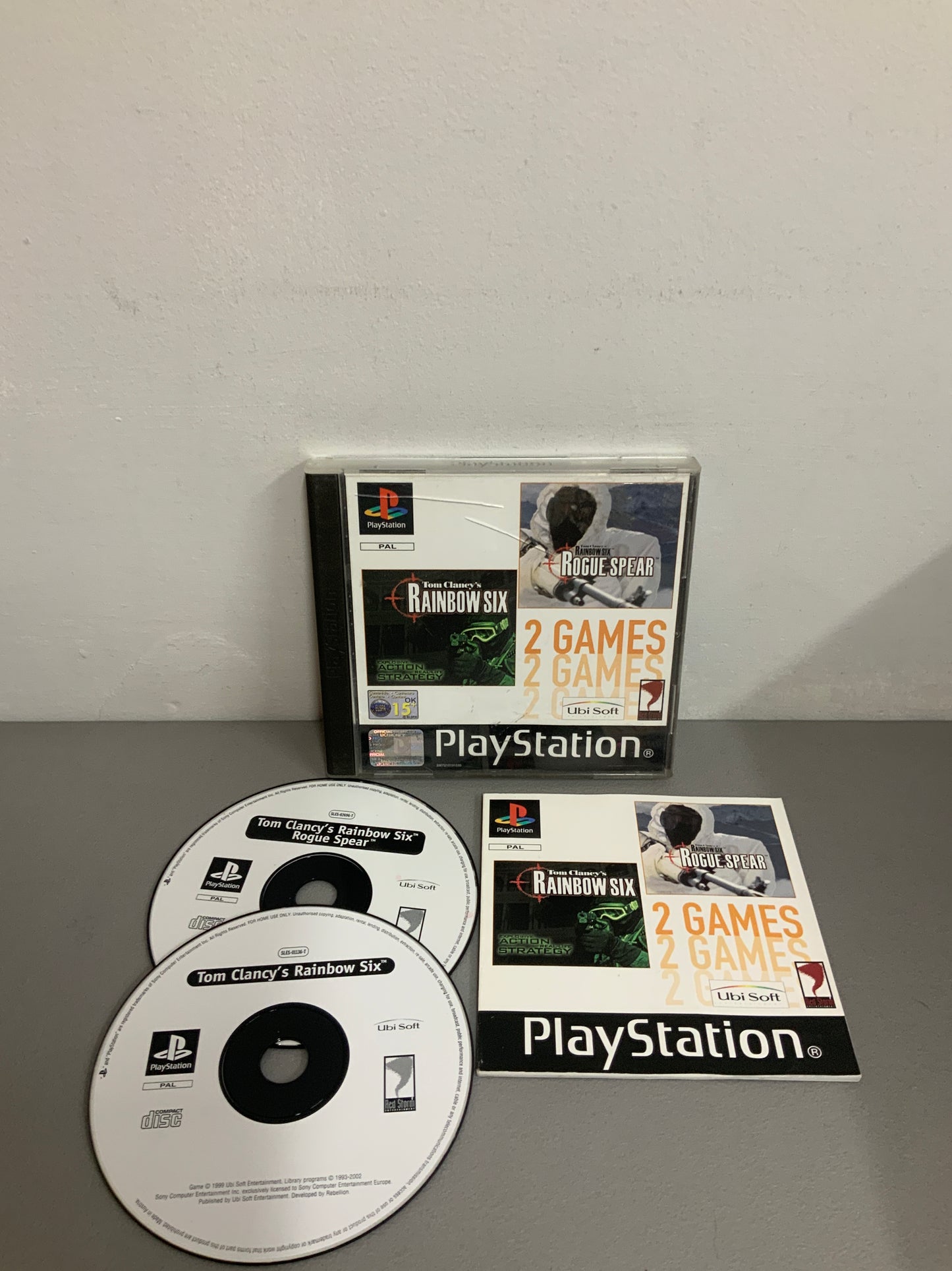 Tom Clancy Rainbow Six Rogue Spear Playstation 1