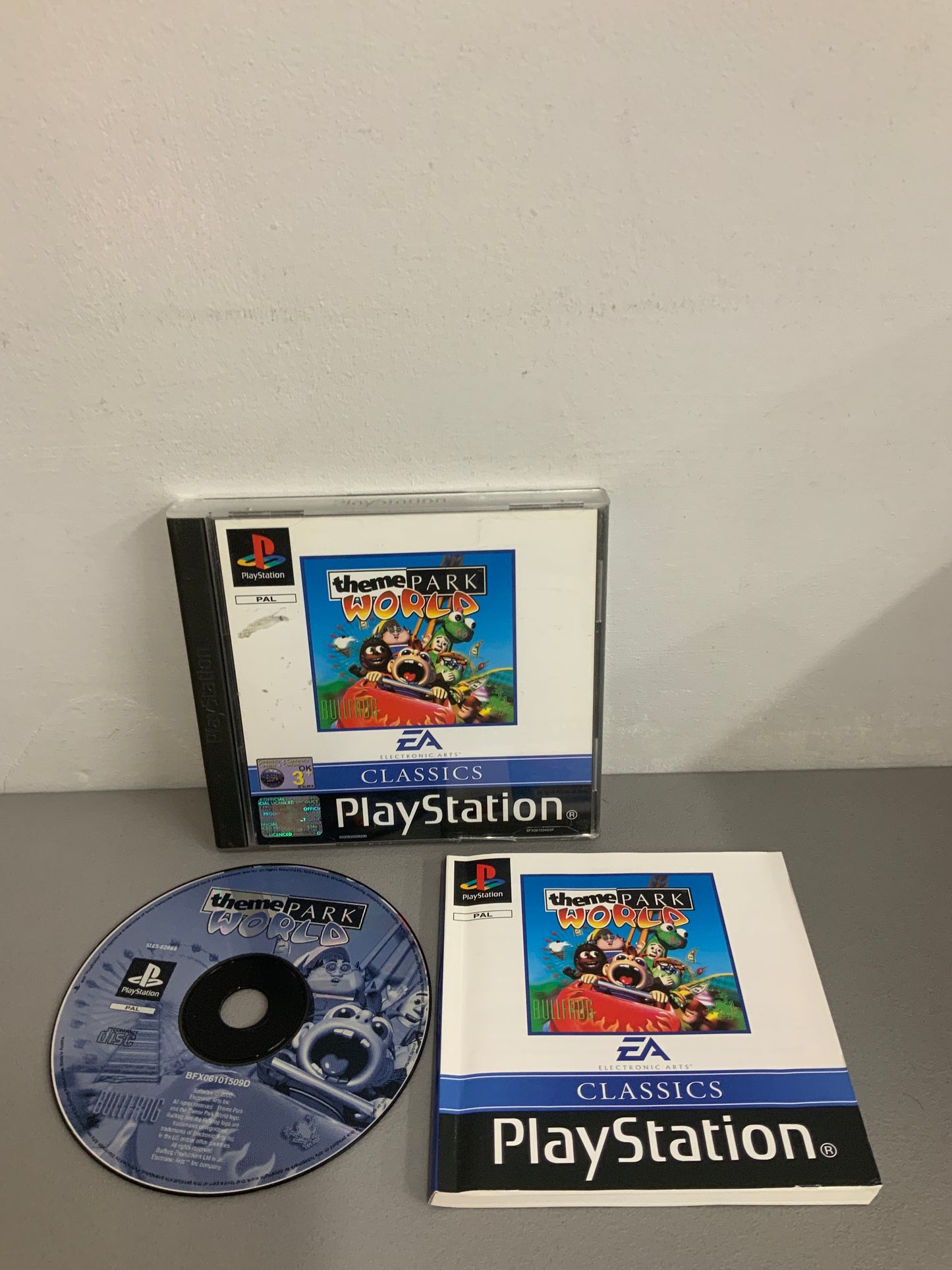 Theme Park World Playstation 1