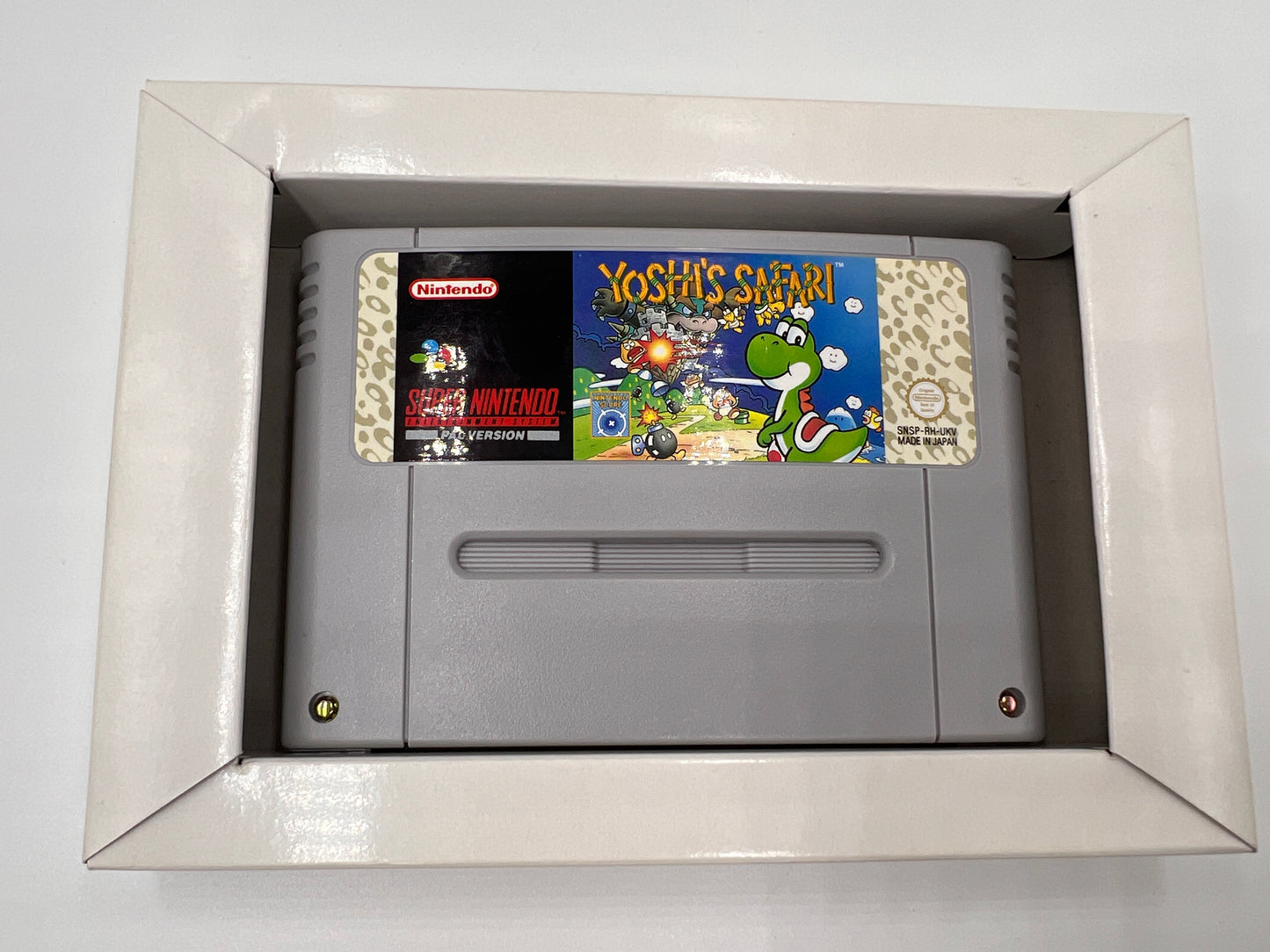 Yoshis Safari Super Nintendo