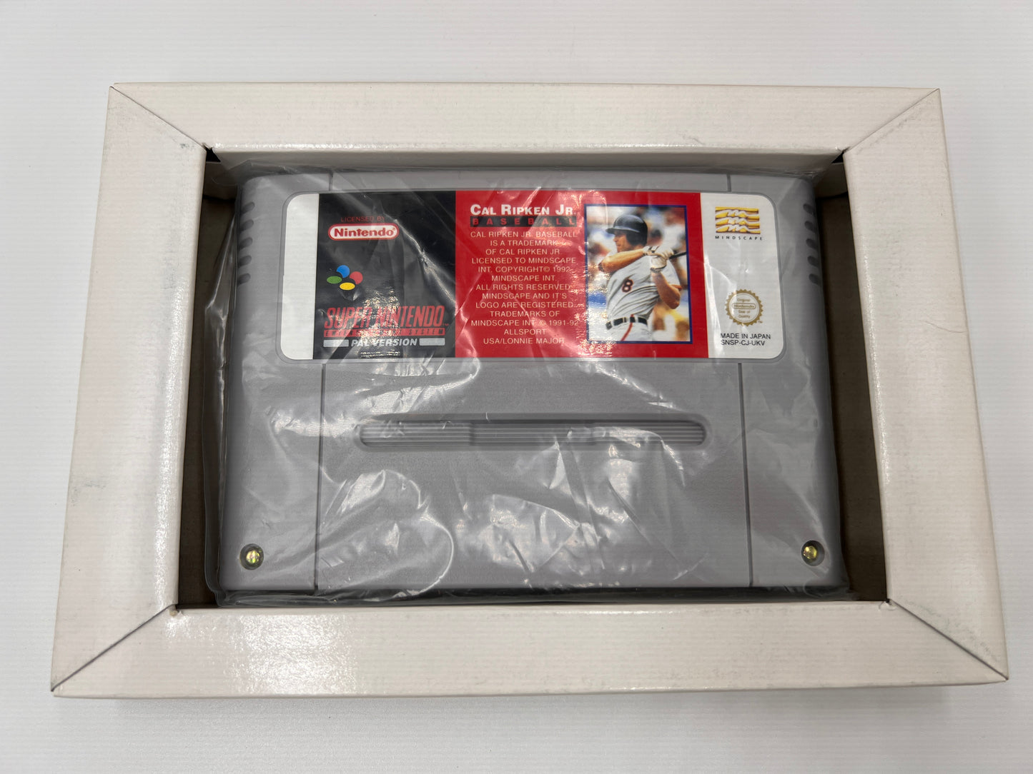 Cal Ripken Jr Baseball Super Nintendo