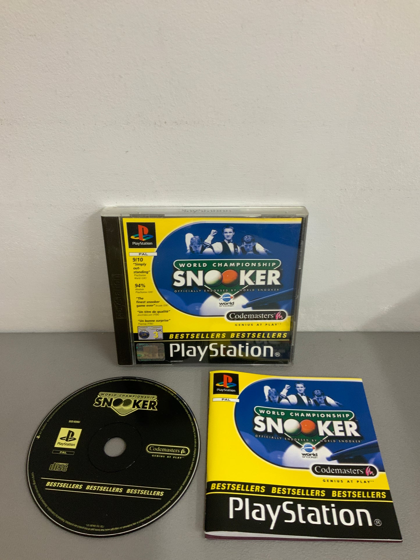 World Championship Snooker Playstation 1