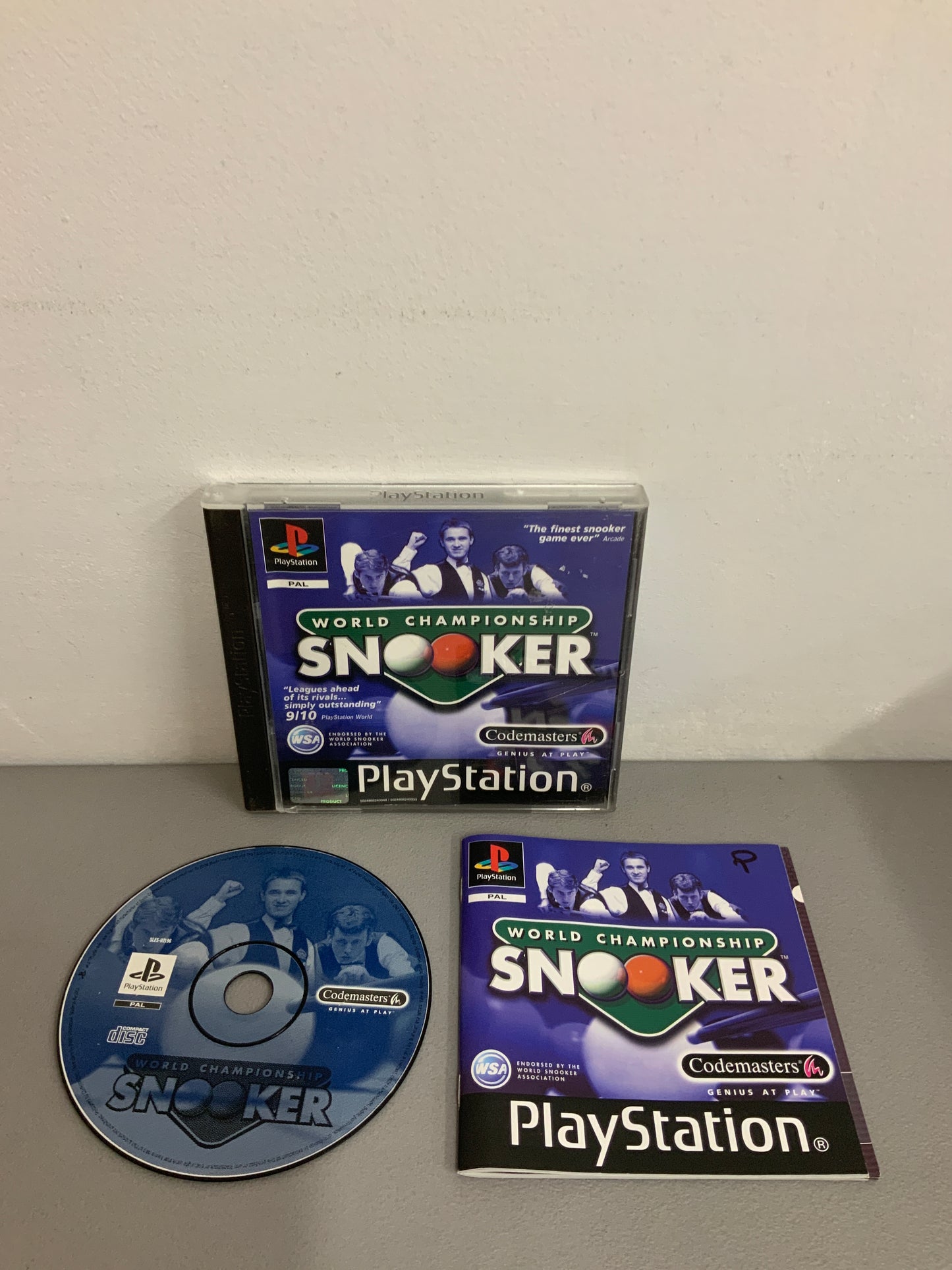 World Championship Snooker Playstation 1