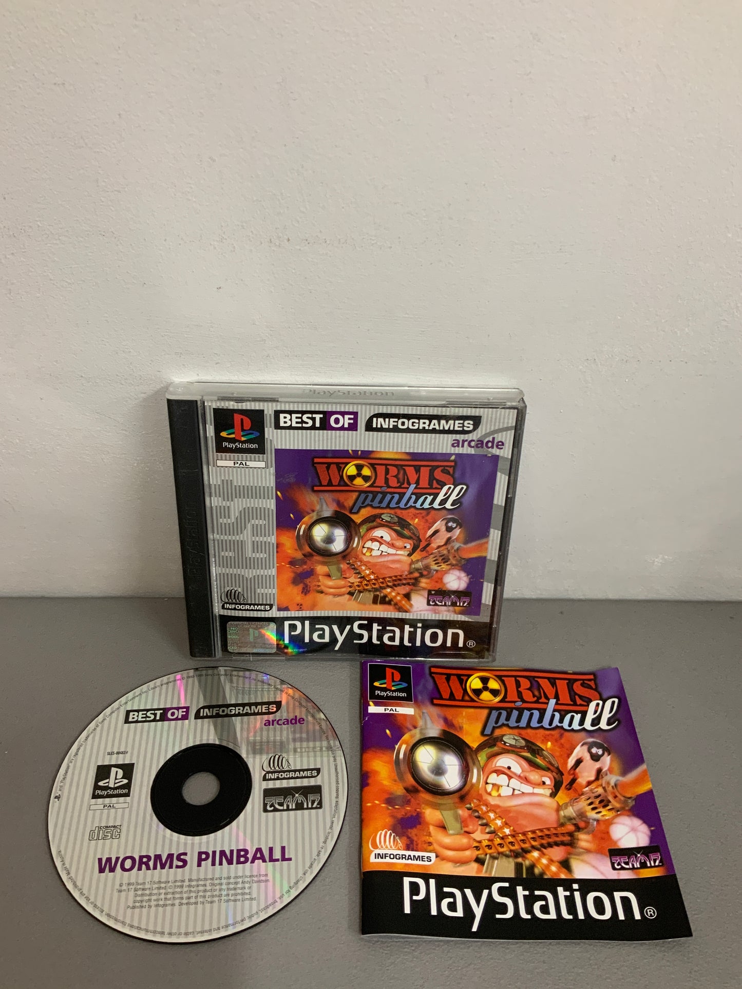 Worms Pinball Playstation 1