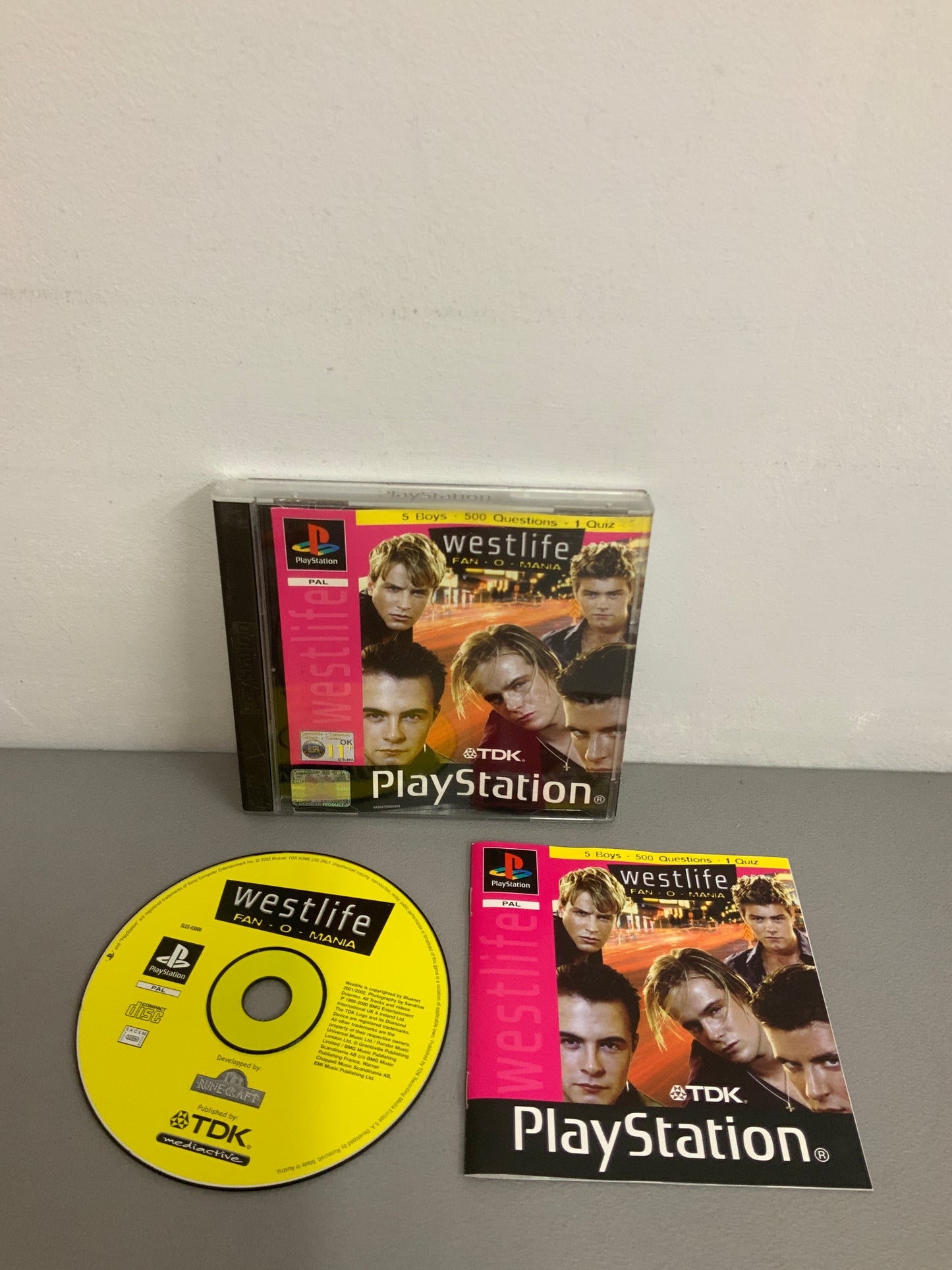 Westlife Fan - 0 - Mania Playstation 1