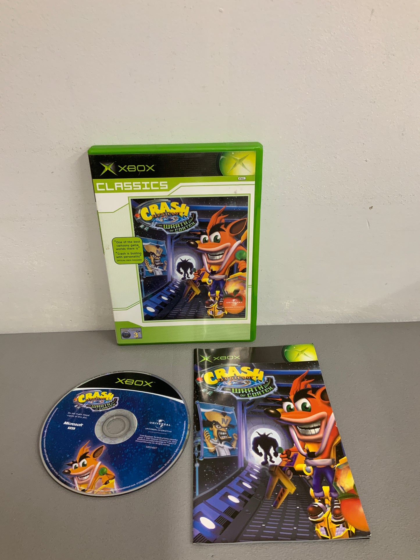 Crash Bandicoot The Wrath Of Cortex Xbox