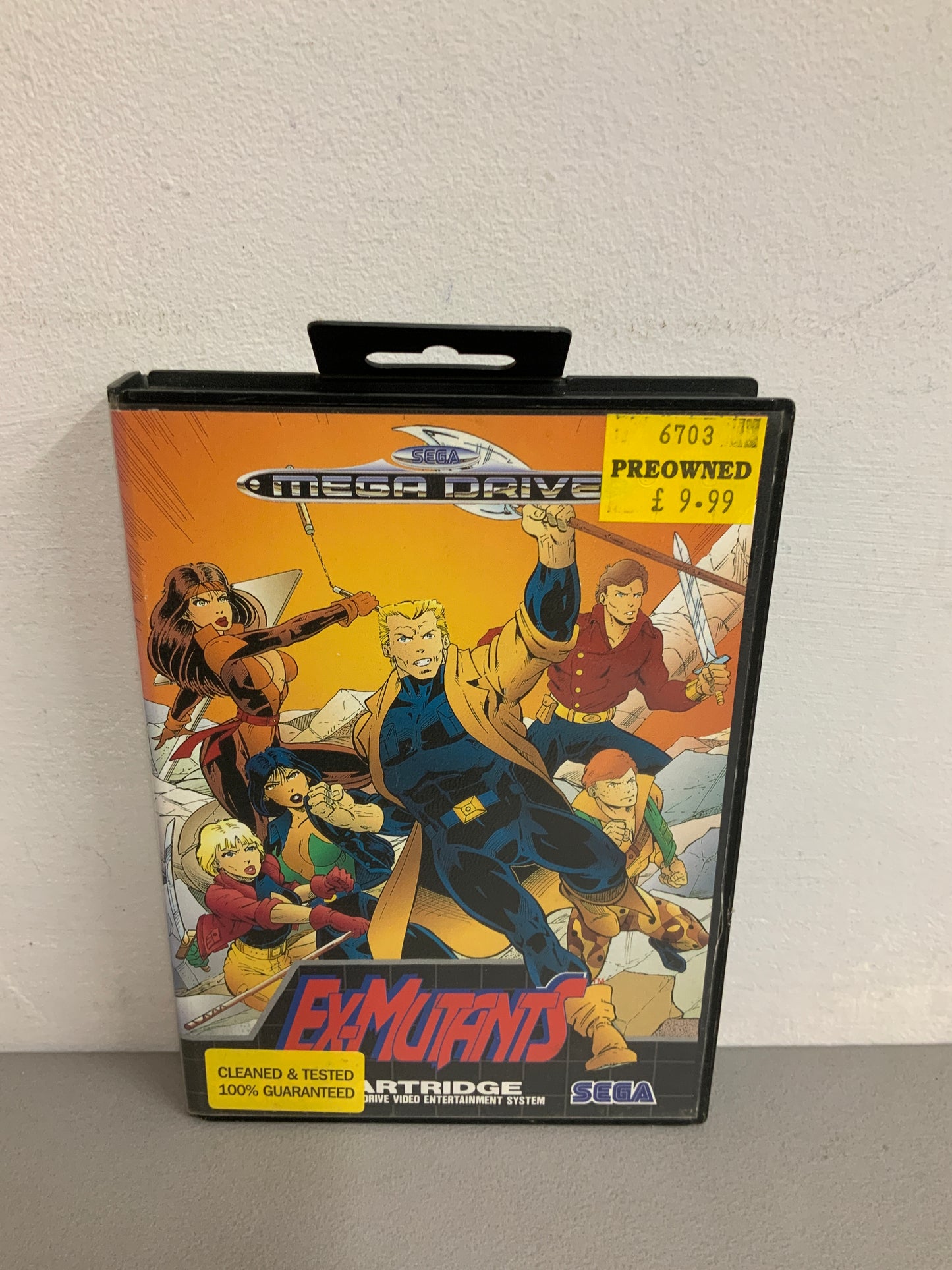 Ex-Mutants Sega Mega Drive