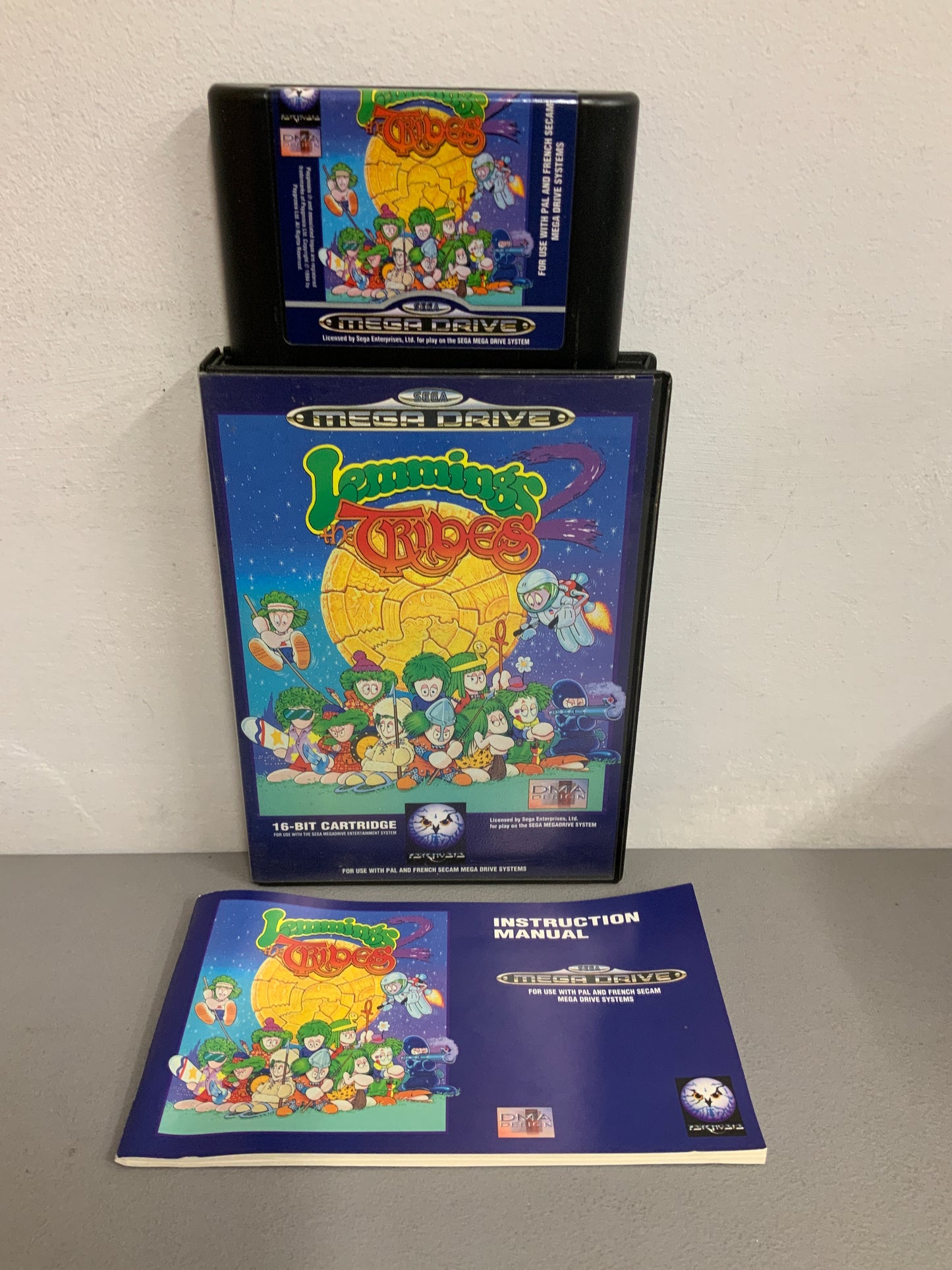 Lemmings Tribes Sega Mega Drive