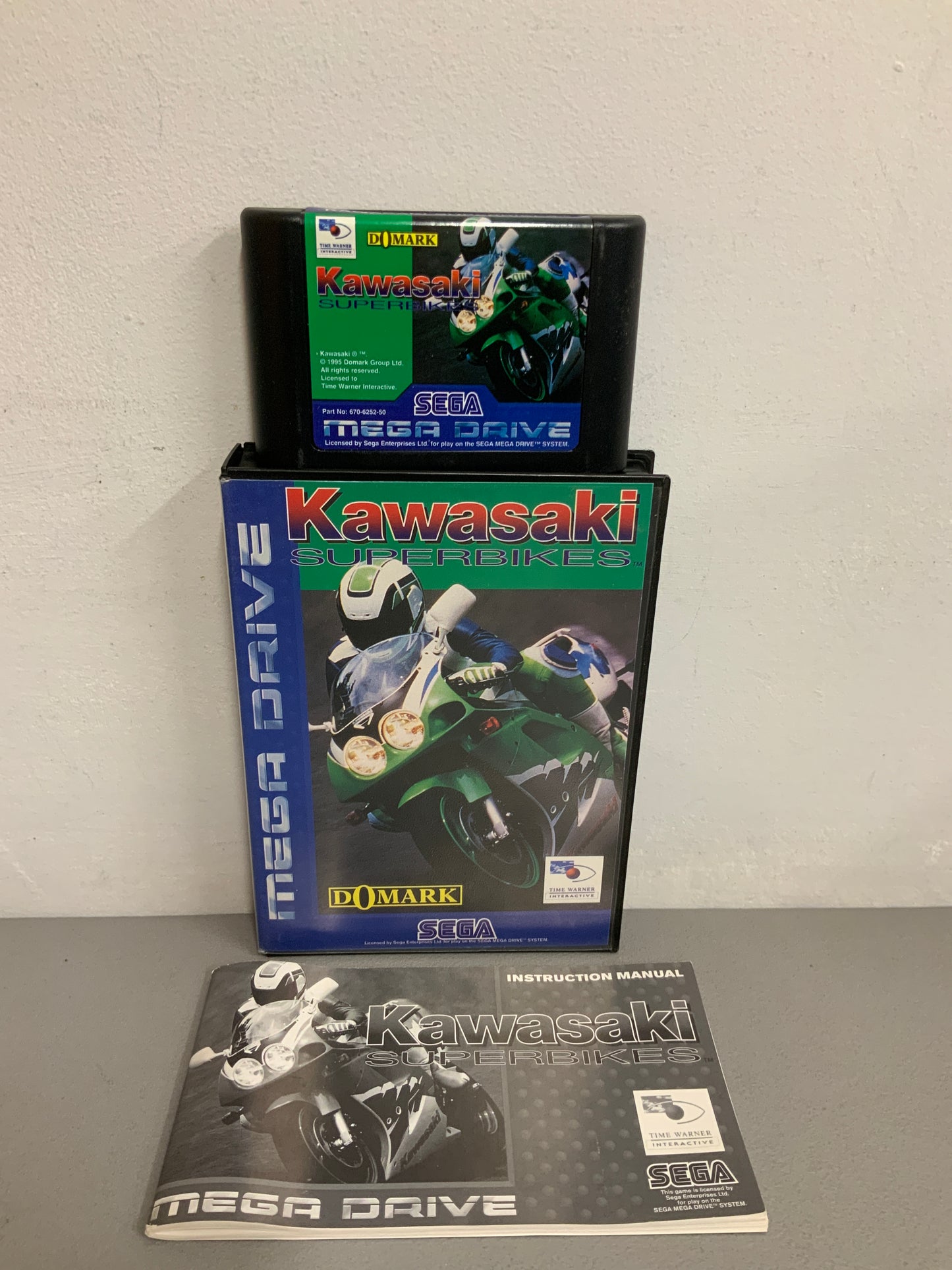 Kawasaki Superbikes Sega Mega Drive
