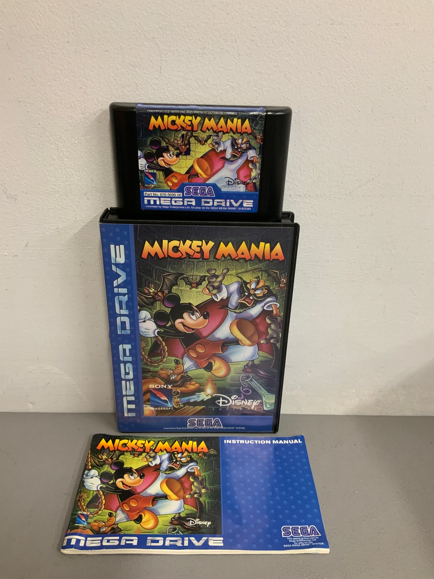 Mickey Mania Sega Mega Drive