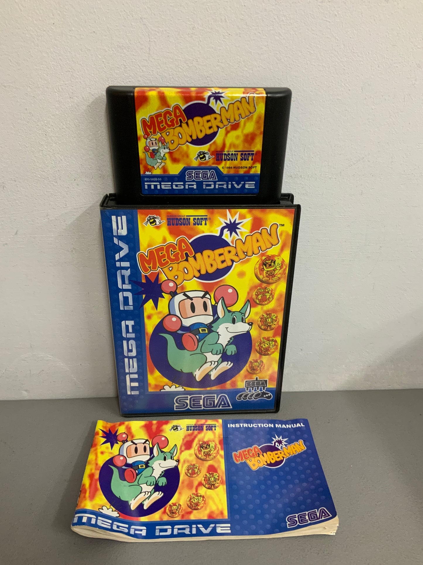 Mega Bomerman Sega Mega Drive