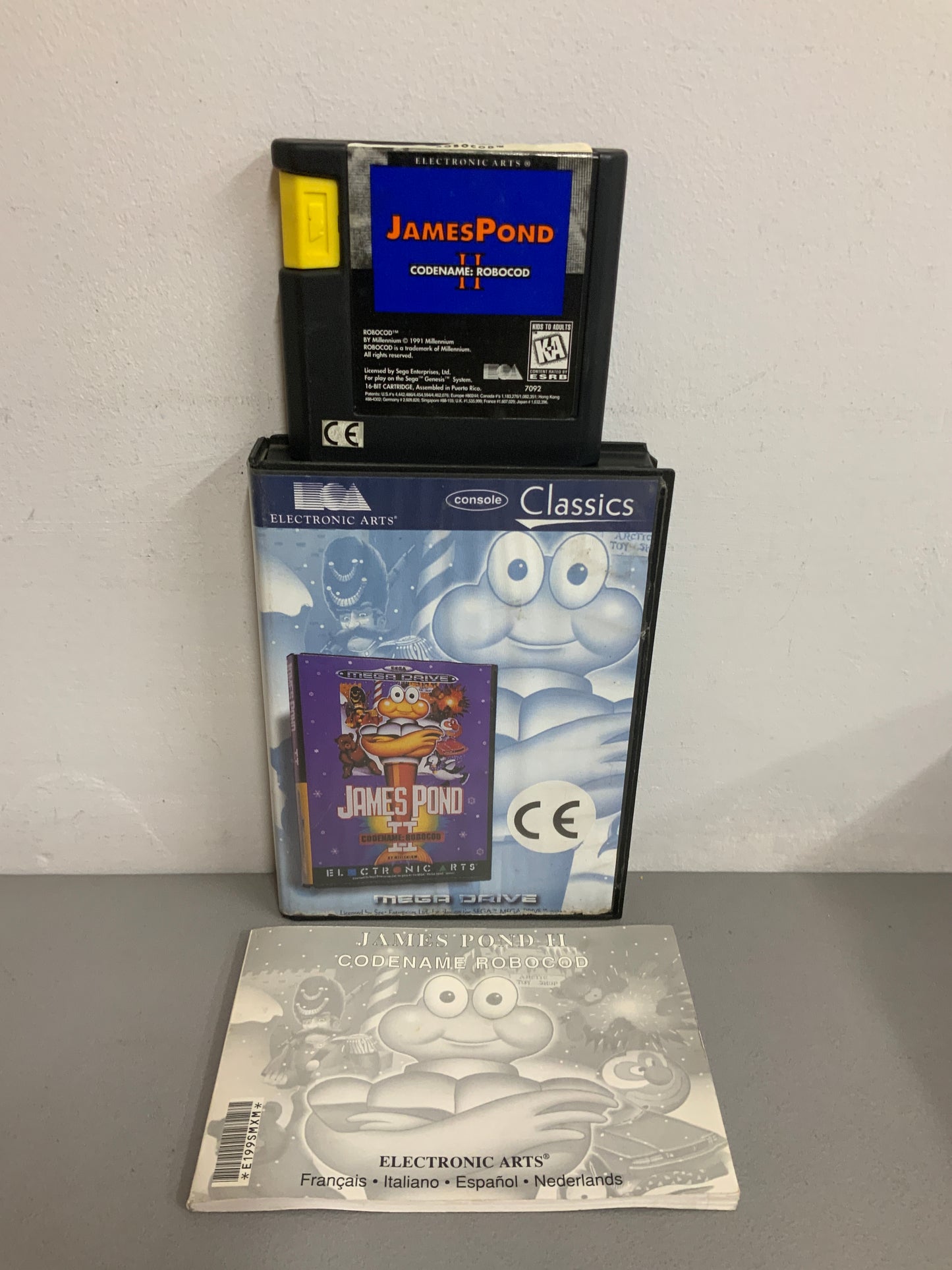 James Pond II Classics Sega Mega Drive