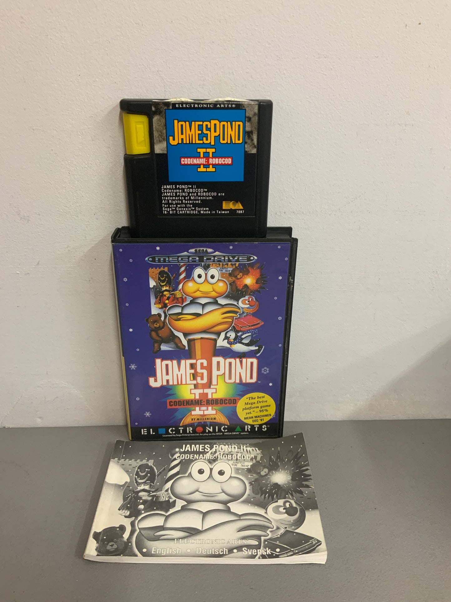 James Pond II Sega Mega Drive