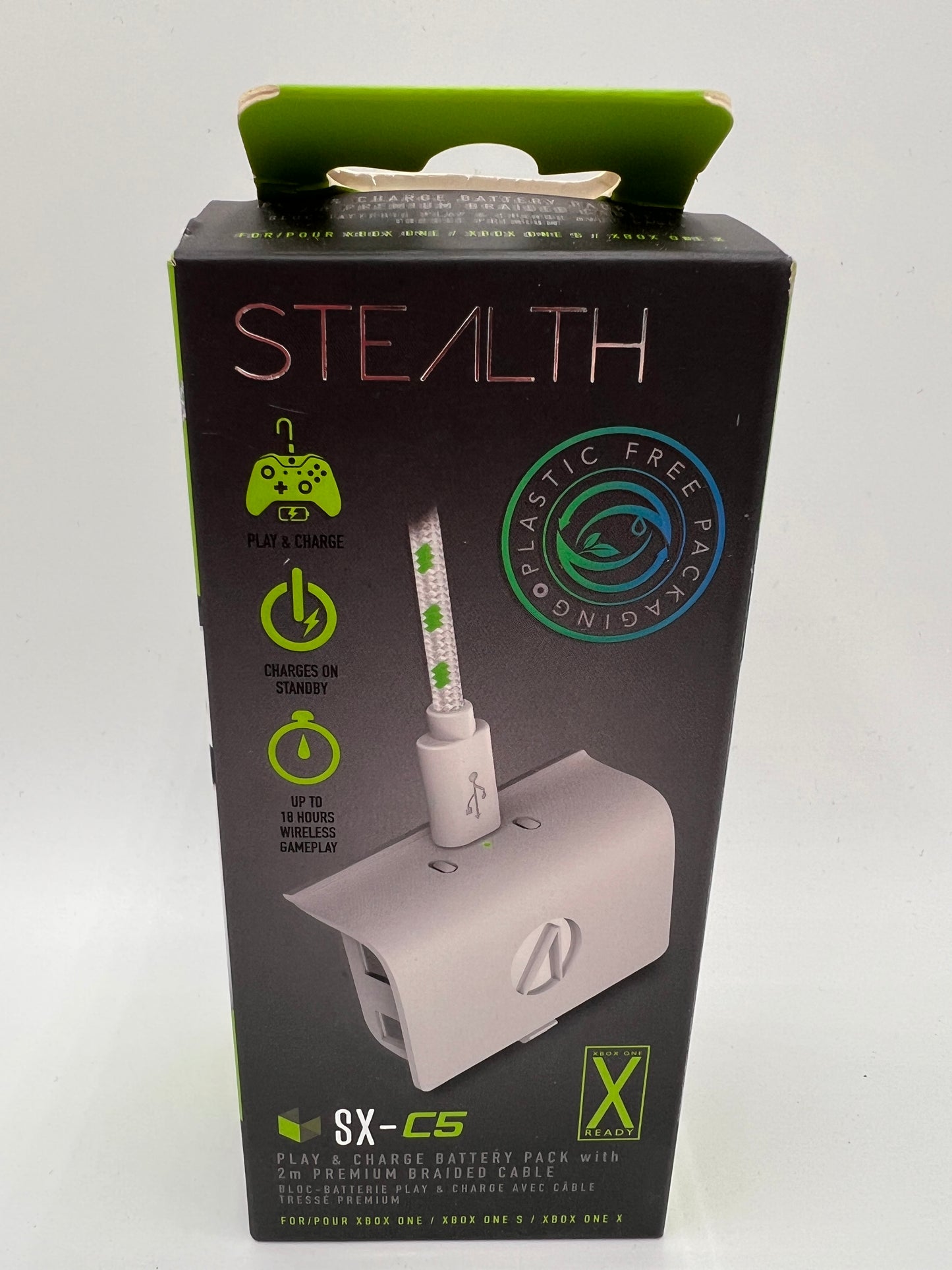 Xbox One Single Play And Charge White Stealth