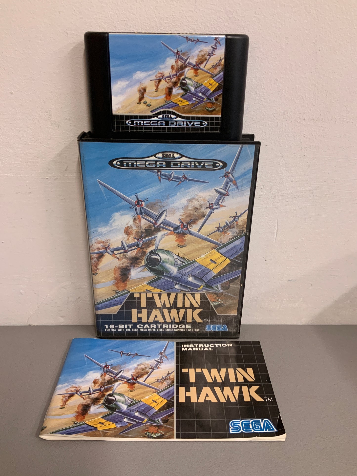 Twin Hawk Sega Mega Drive