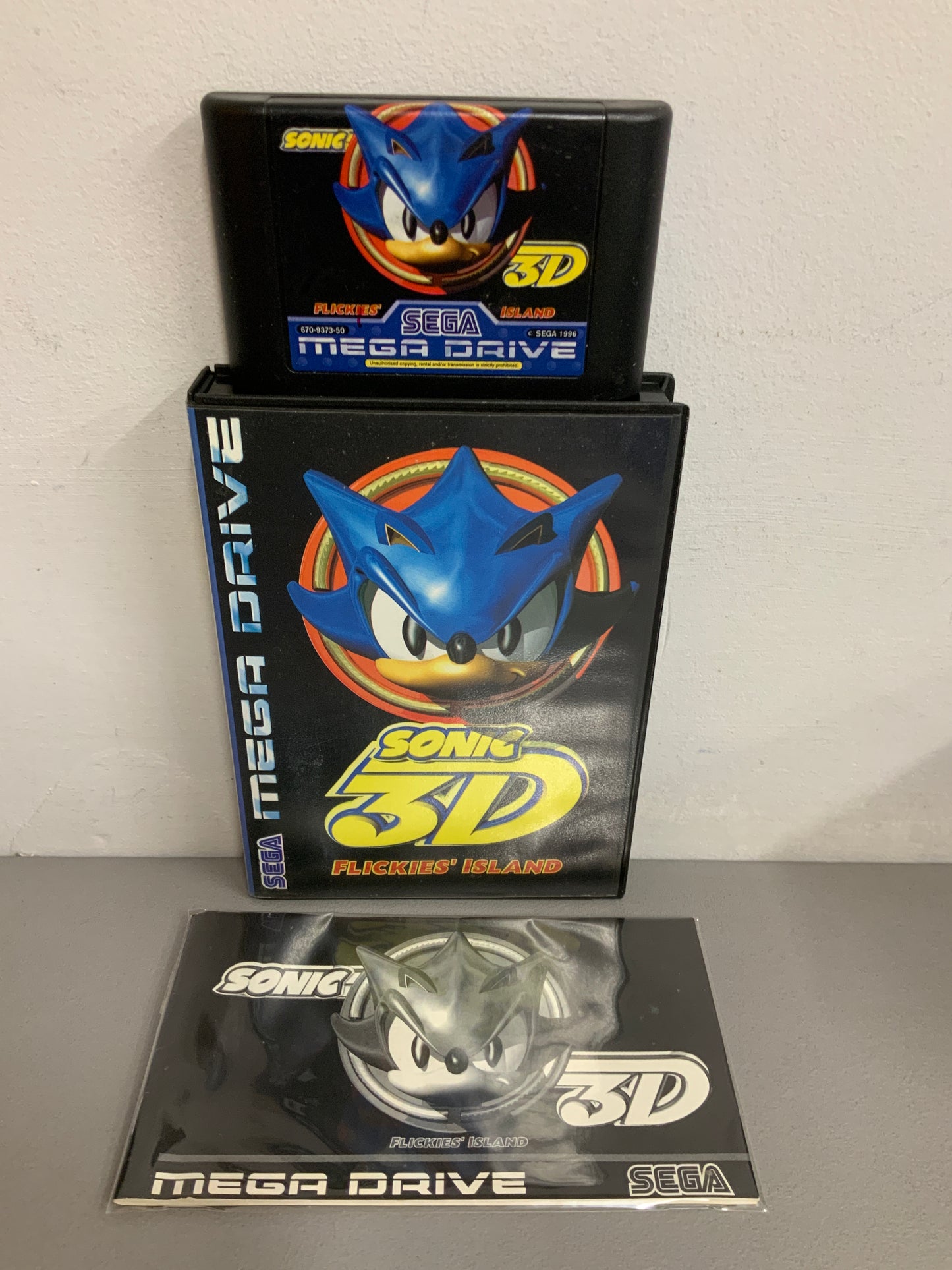 Sonic 3D Sega Mega Drive