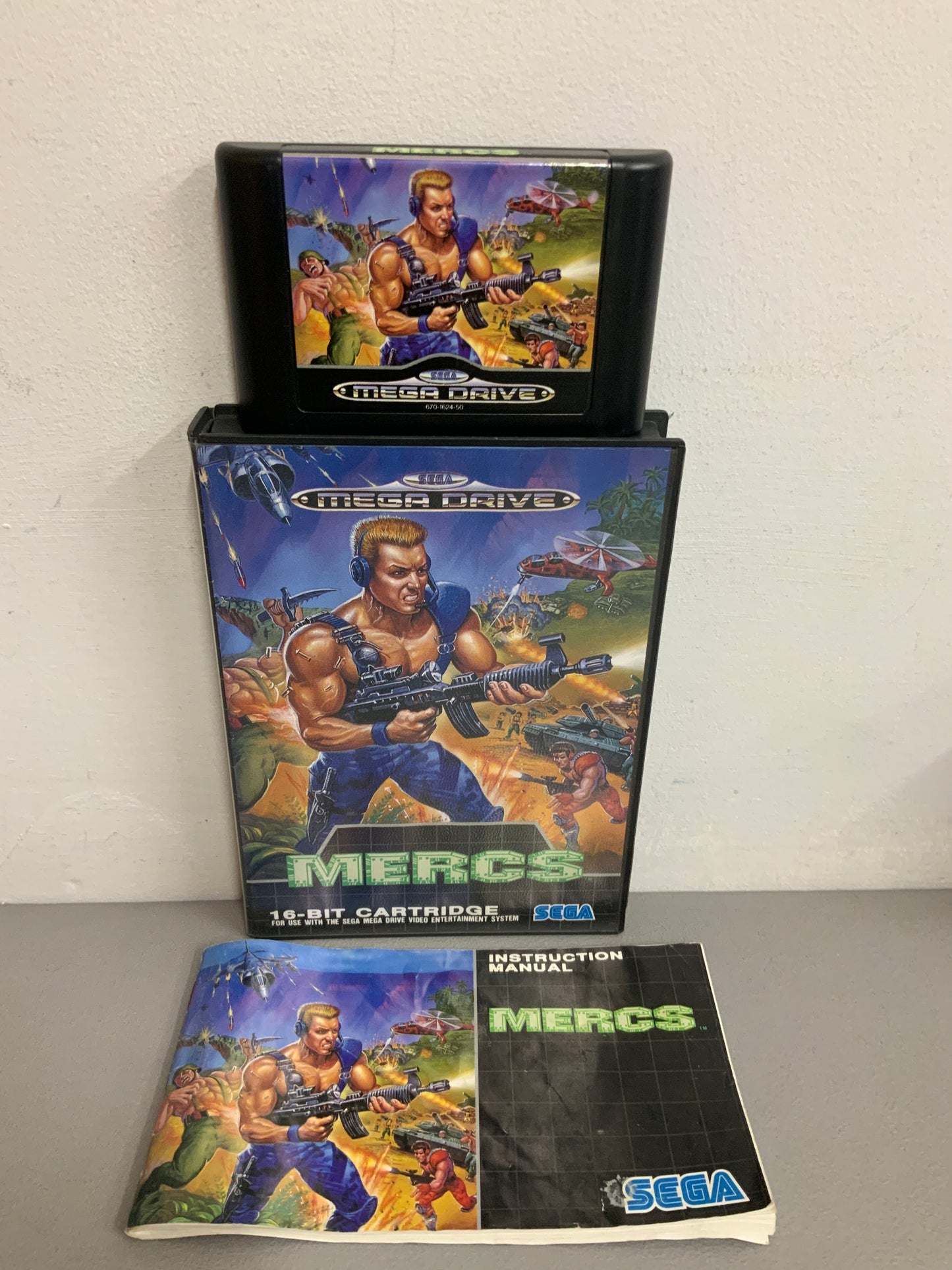 Mercs Sega Mega Drive