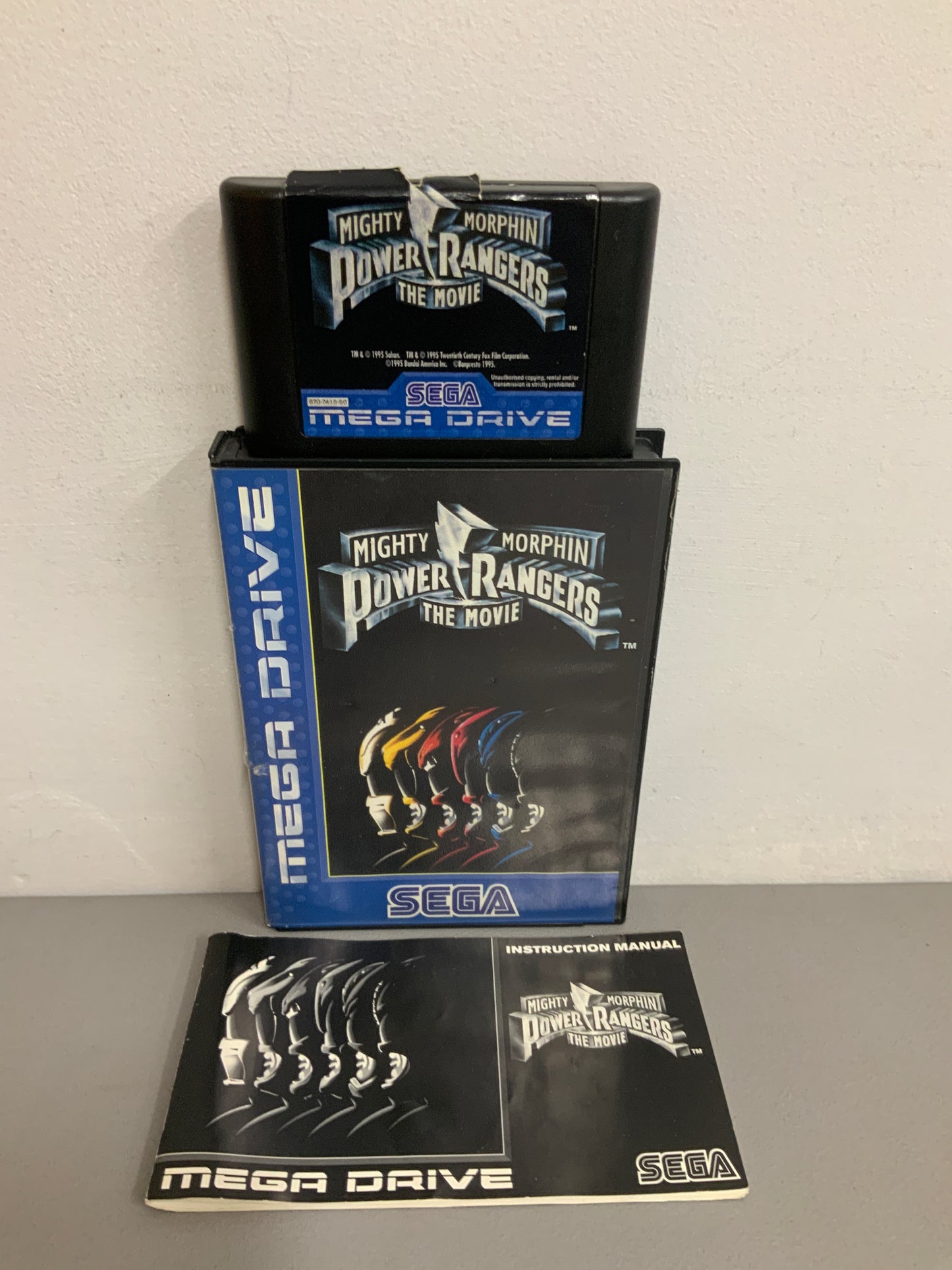 Power Rangers The Movie Sega Mega Drive
