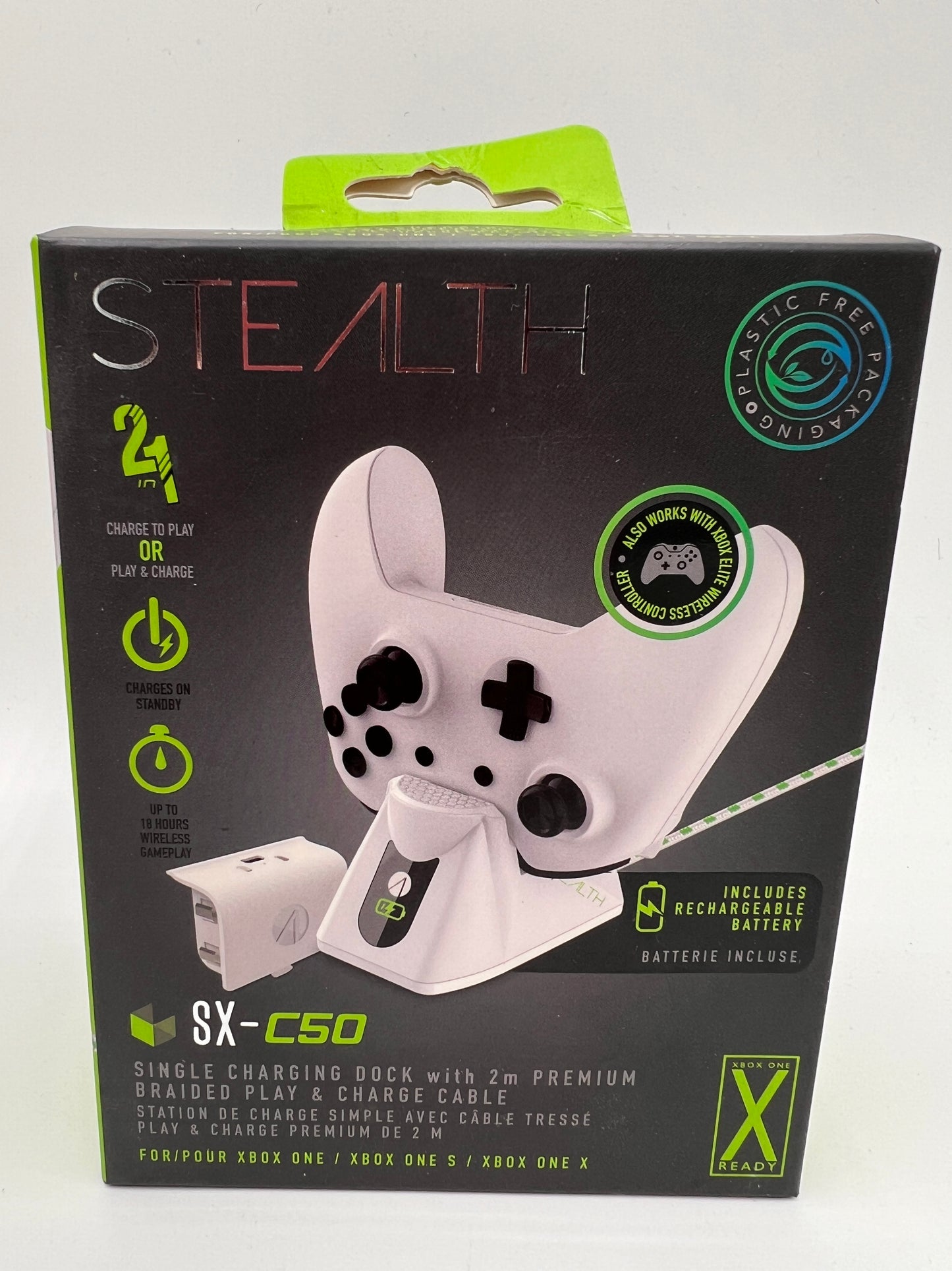 Xbox One Single Charging Dock SX C50 White Stealth