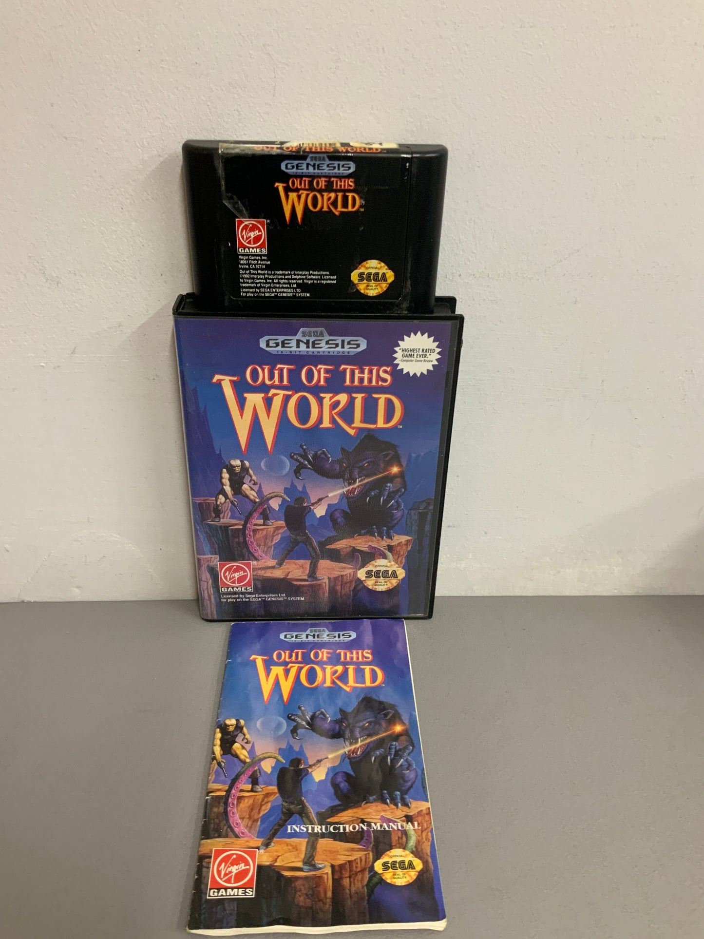Out Of This World Sega Mega Drive