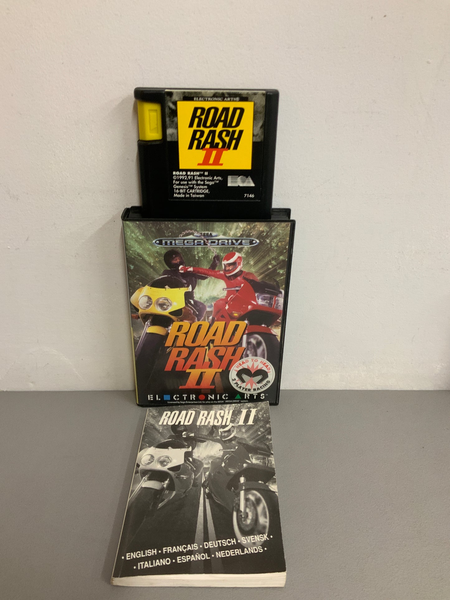 Road Rash II Sega Mega Drive