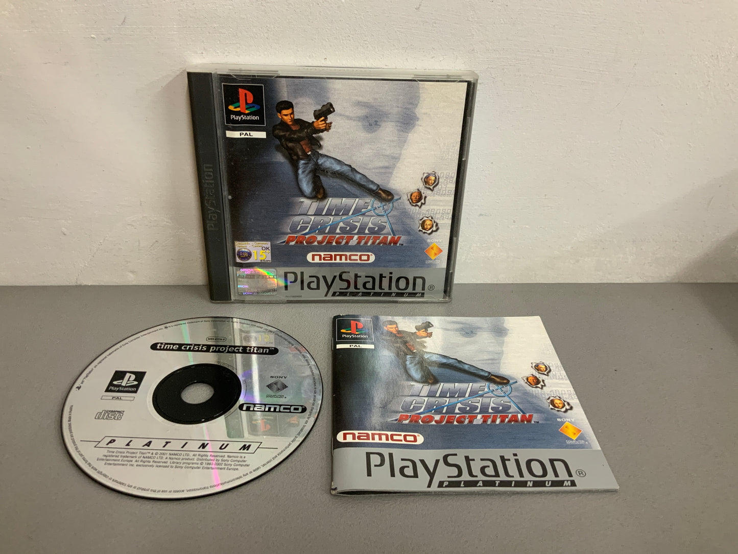 Time Crisis Project Titan Playstation 1
